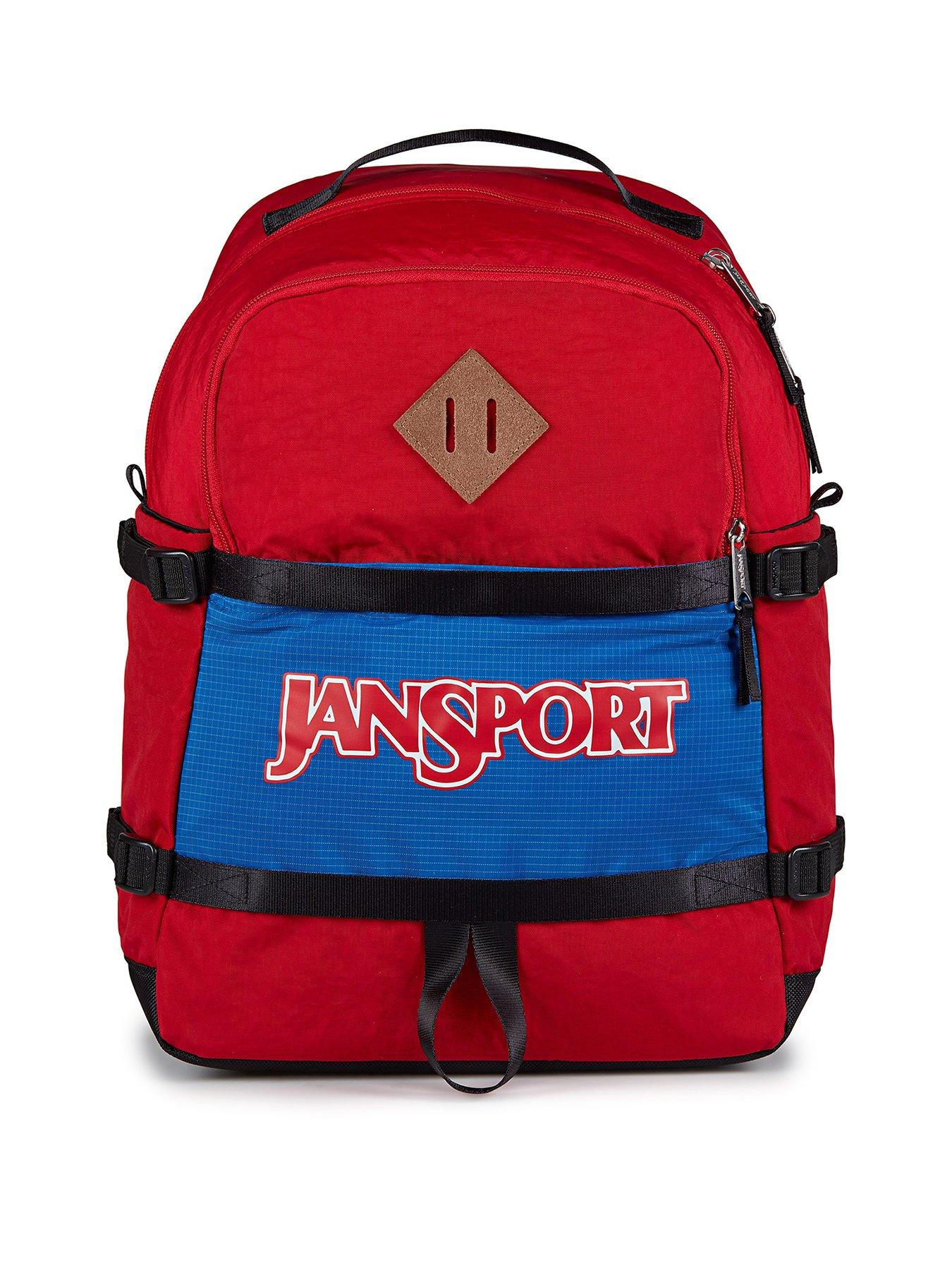 Image 2 of 7 of JanSport Small Seattle Pack Red Tape Backpack&nbsp; Red