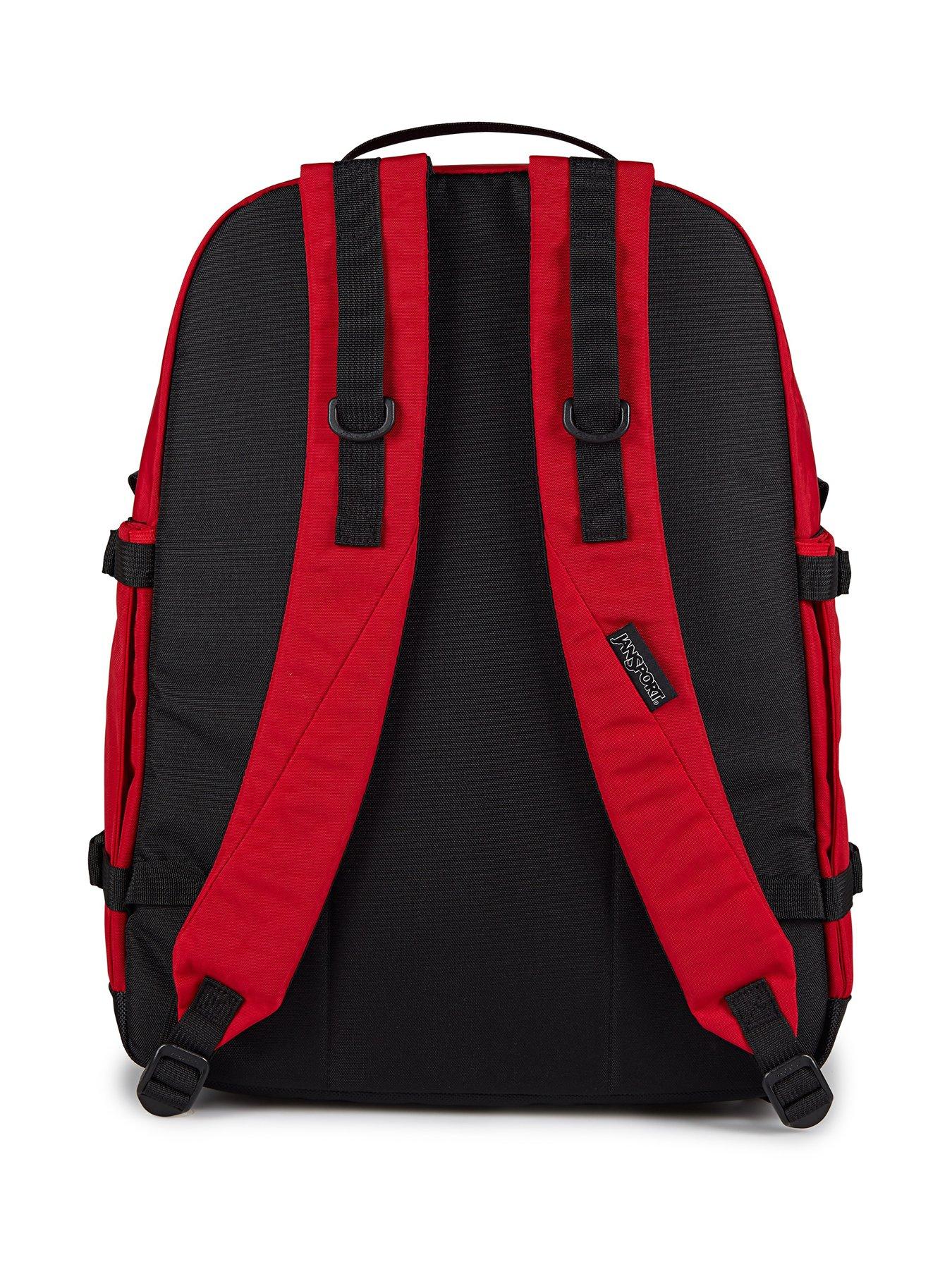 Image 3 of 7 of JanSport Small Seattle Pack Red Tape Backpack&nbsp; Red