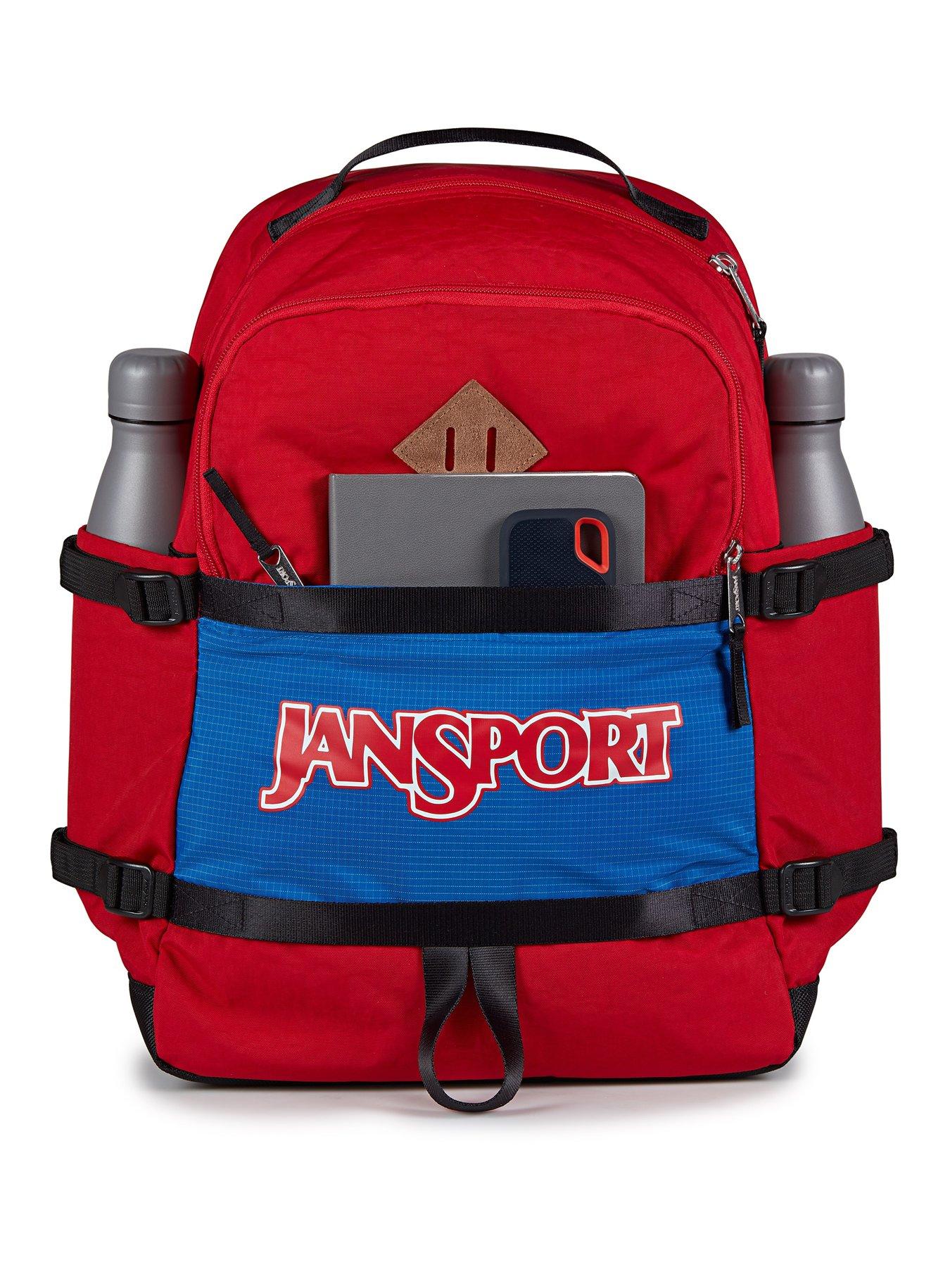 Image 7 of 7 of JanSport Small Seattle Pack Red Tape Backpack&nbsp; Red