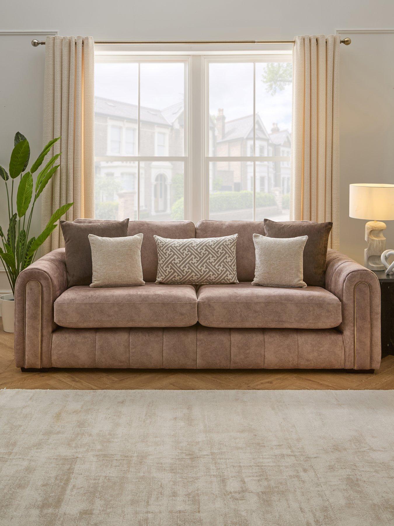 The Very Collection Amara 3 Seater Sofa - Made to Order in the UK