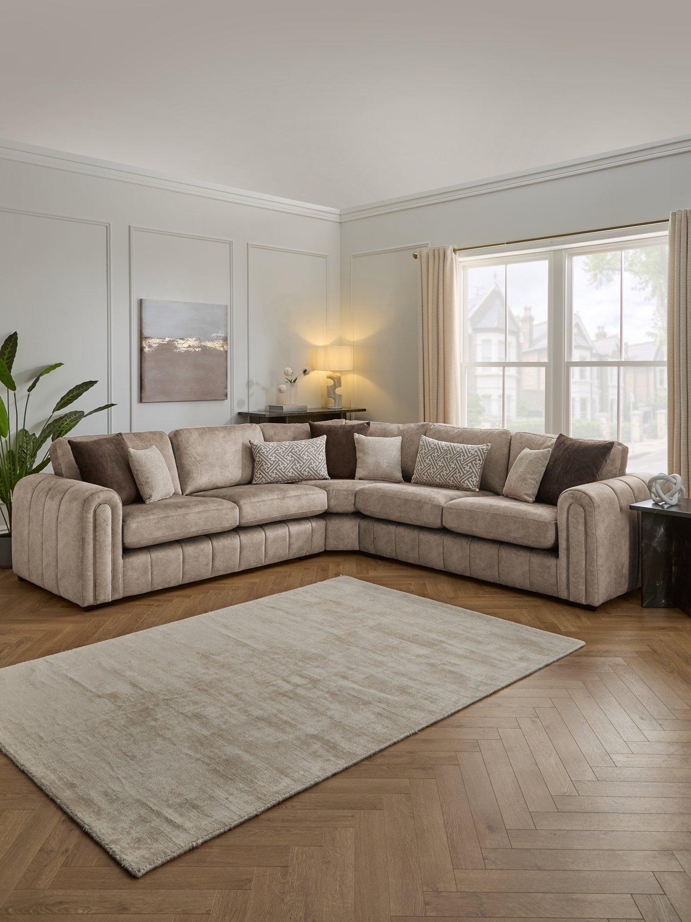 Very Home Amara Corner Group Sofa - Made to Order in the UK