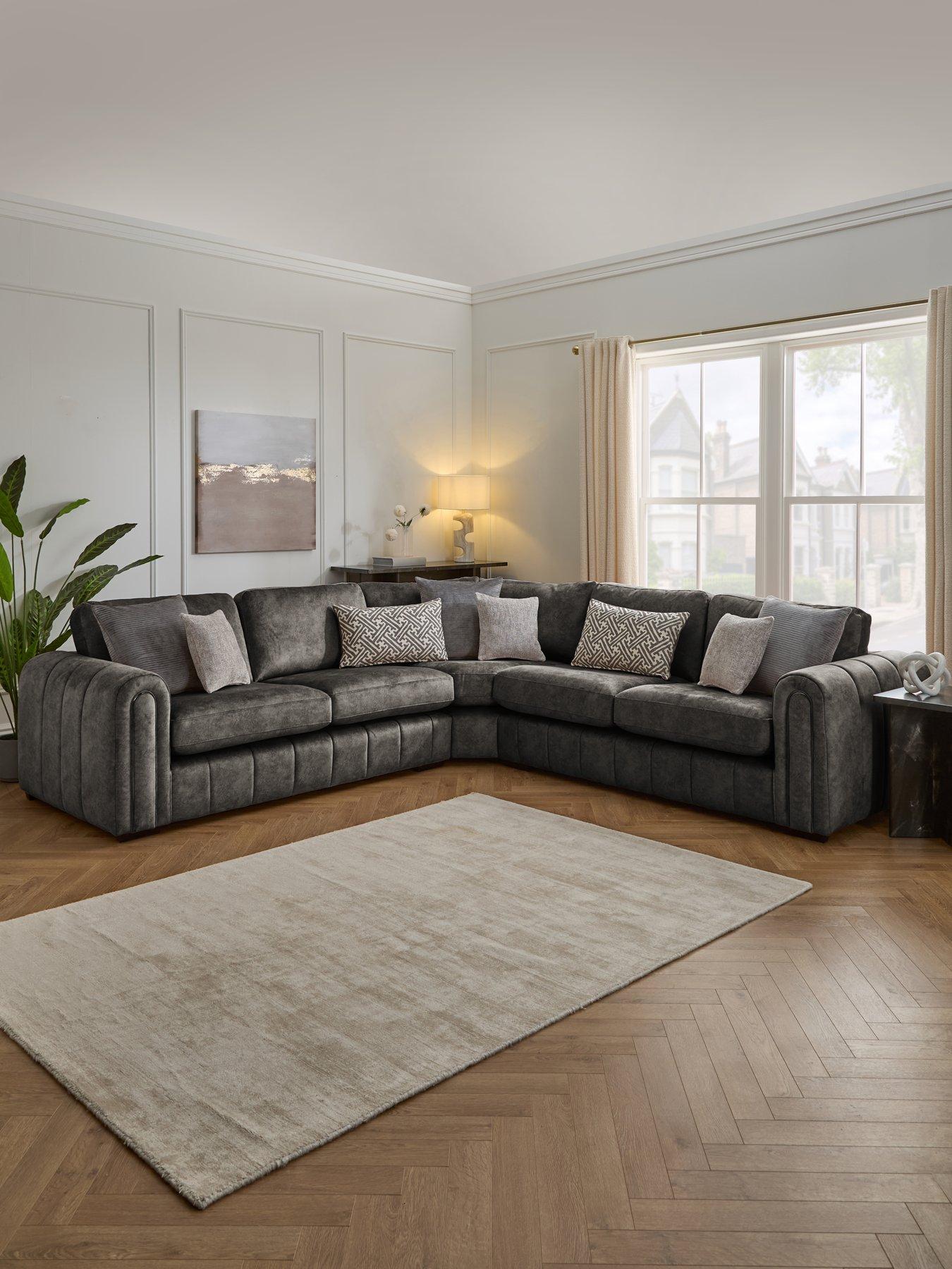 Very Home Amara Corner Group Sofa - Made to Order in the UK