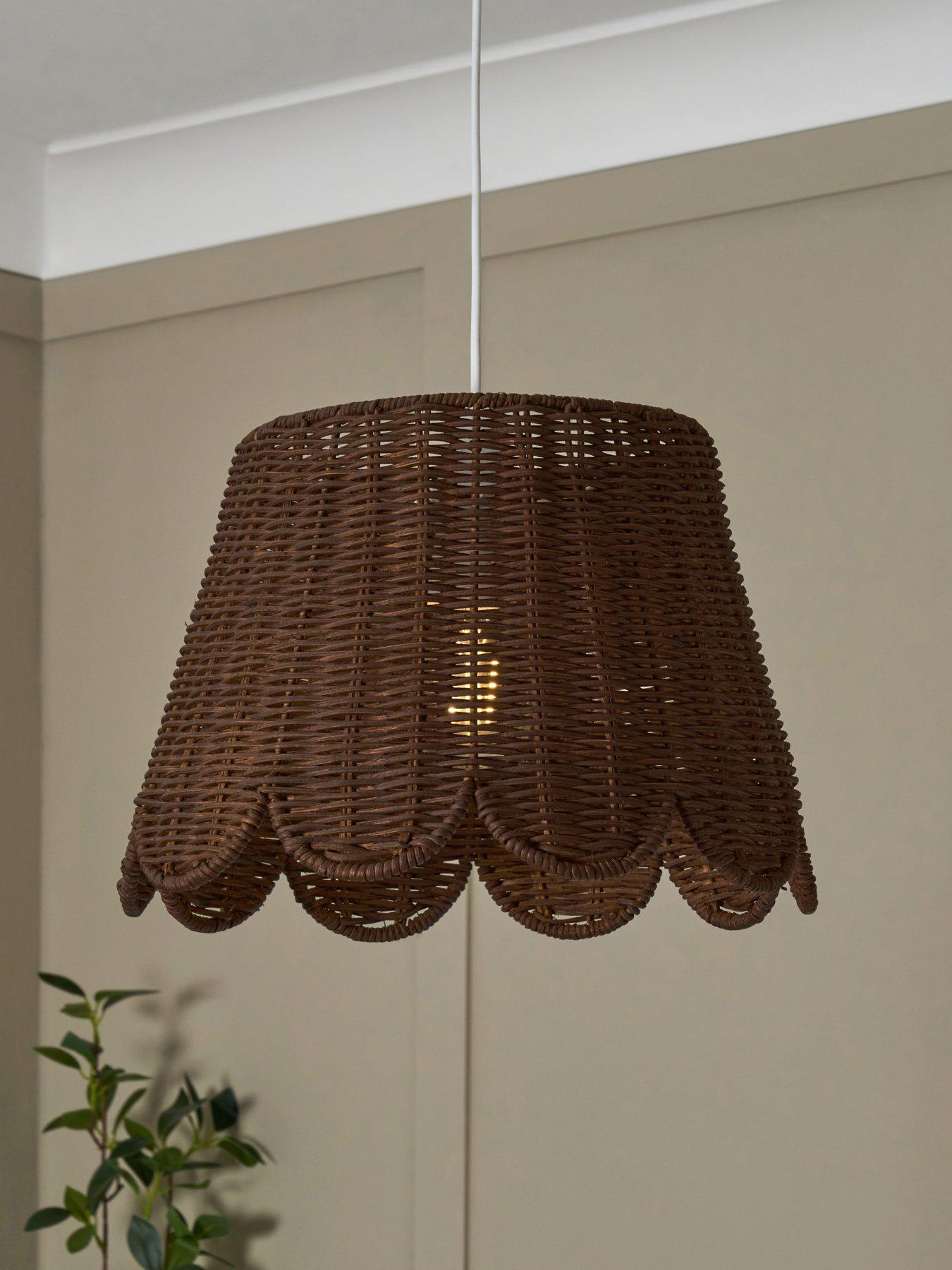 undefined Kuta Scallop Rattan Easy-fit