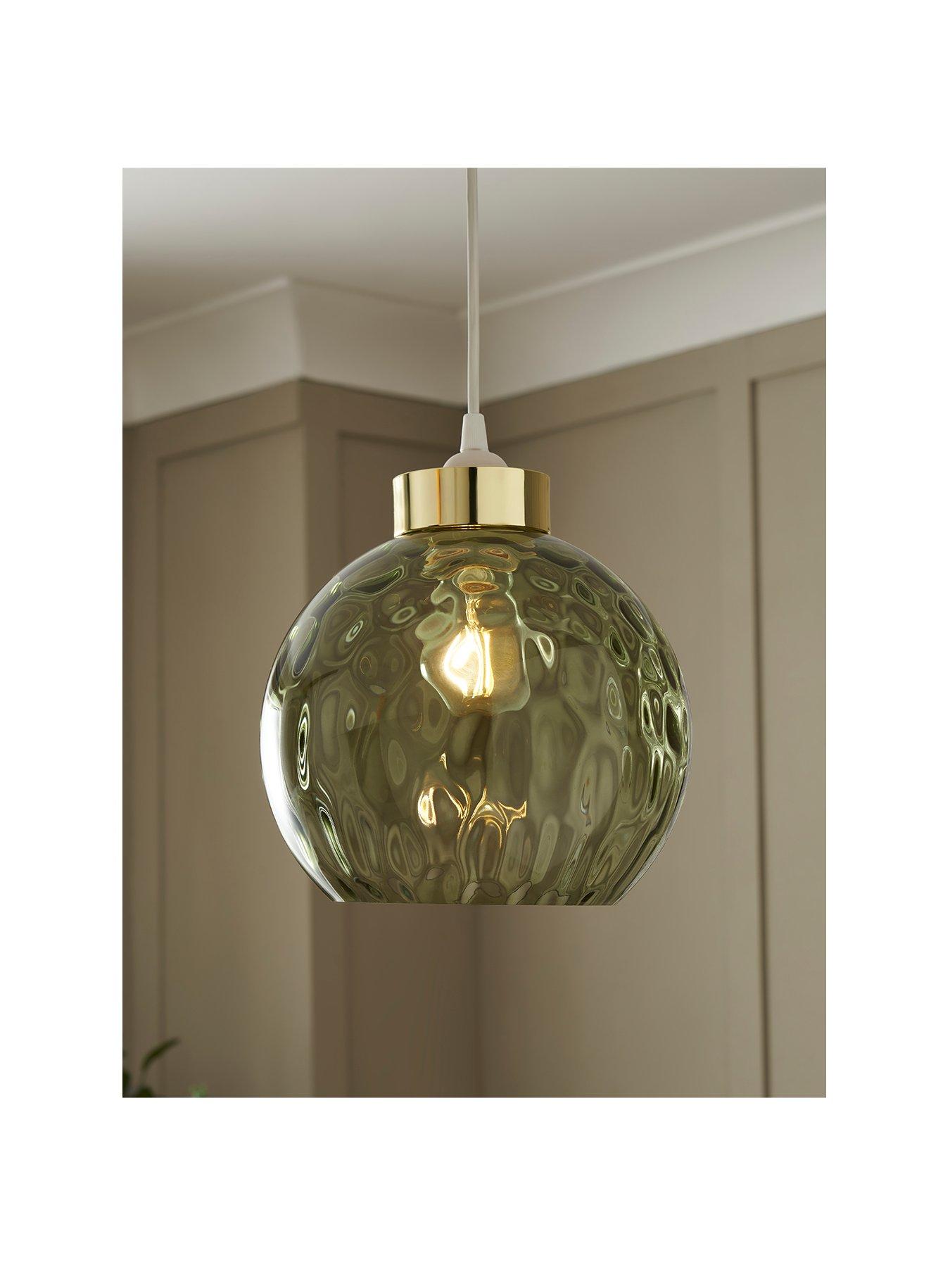 Image 2 of 4 of BHS Deana Dimpled Glass Easy-fit