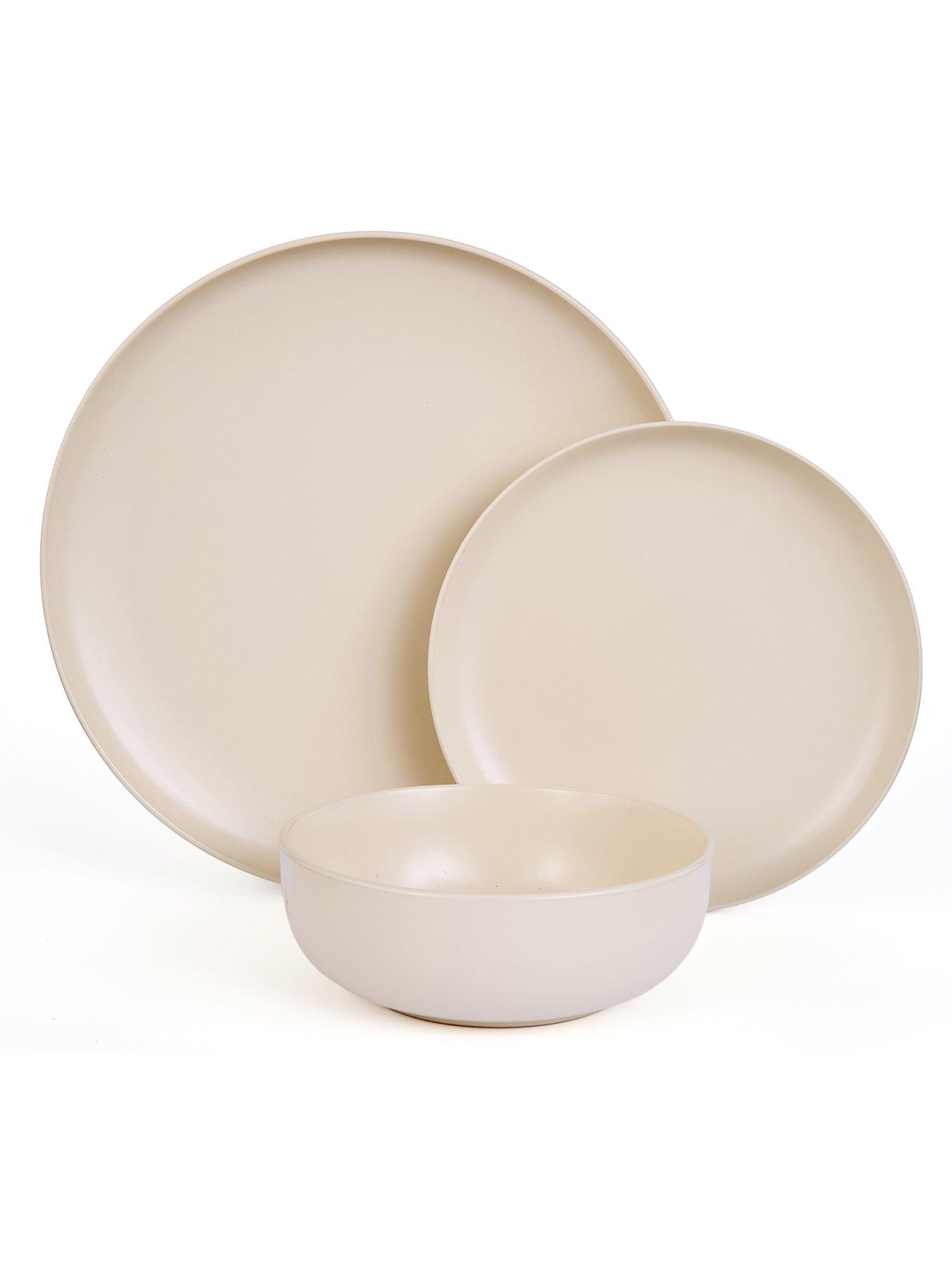 Image 3 of 6 of The Very Collection Cream 12 Piece Saintes Dinner Set