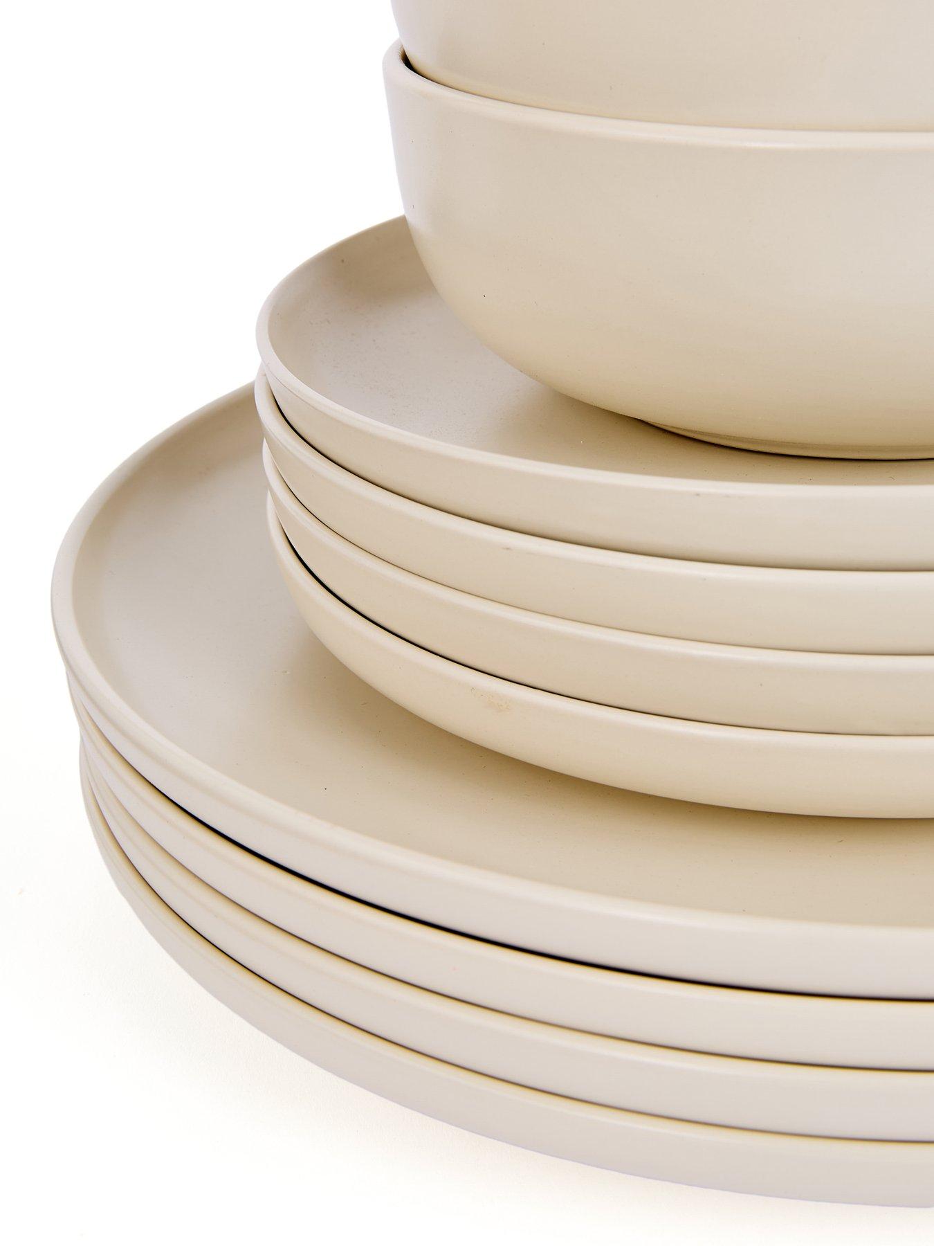 Image 5 of 6 of The Very Collection Cream 12 Piece Saintes Dinner Set