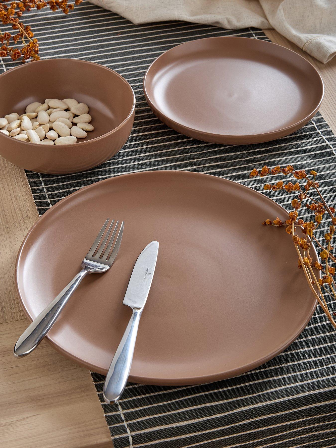 Very Home Mushroom 12 Piece Saintes Dinner Set