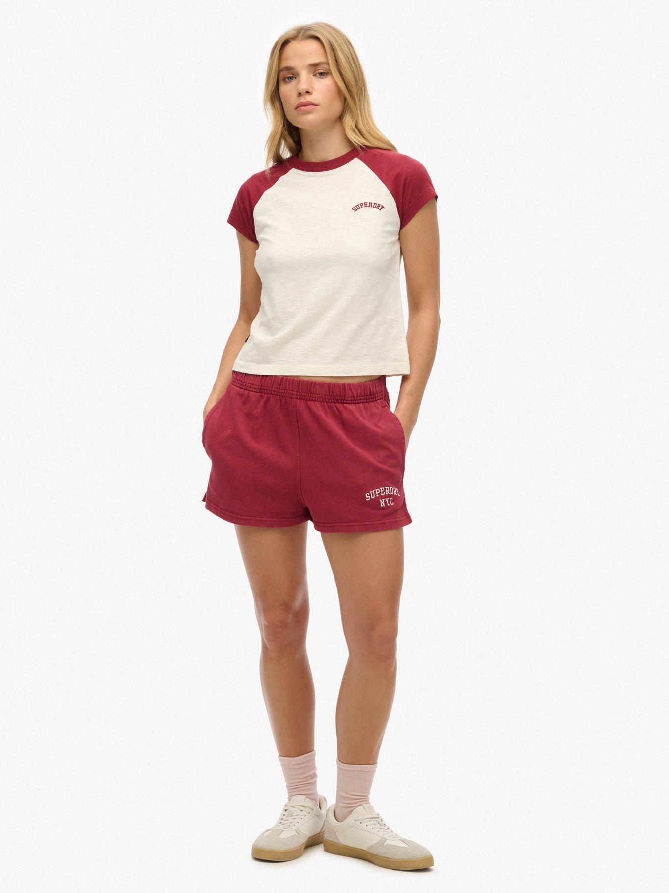 Superdry Essential Logo Raglan Slub Tee - T-shirt Donna Manica Raglan (Non Stampata) - 2