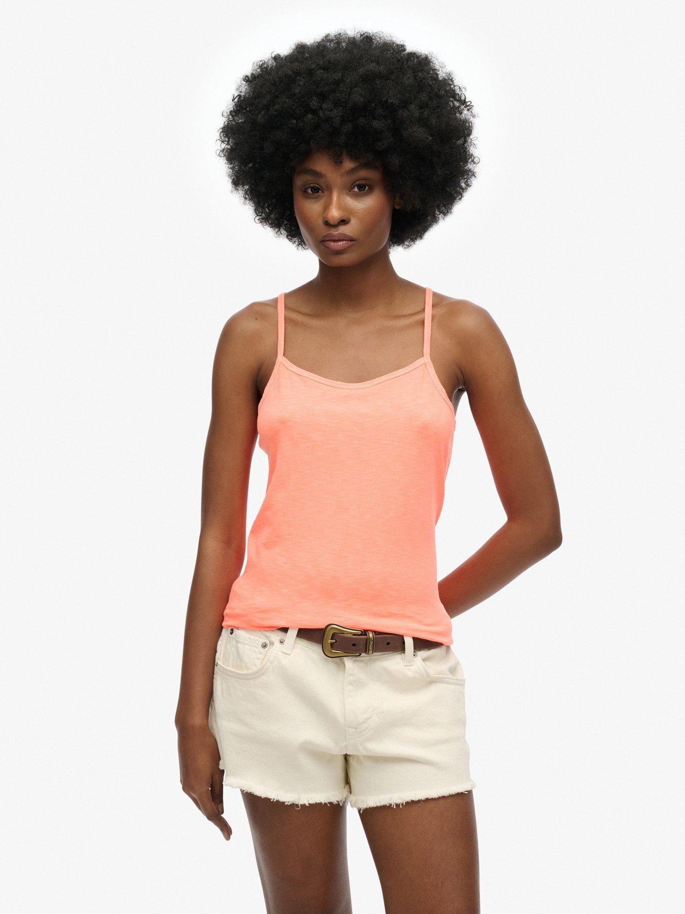 Image of Superdry Studios Strappy Vest - Orange