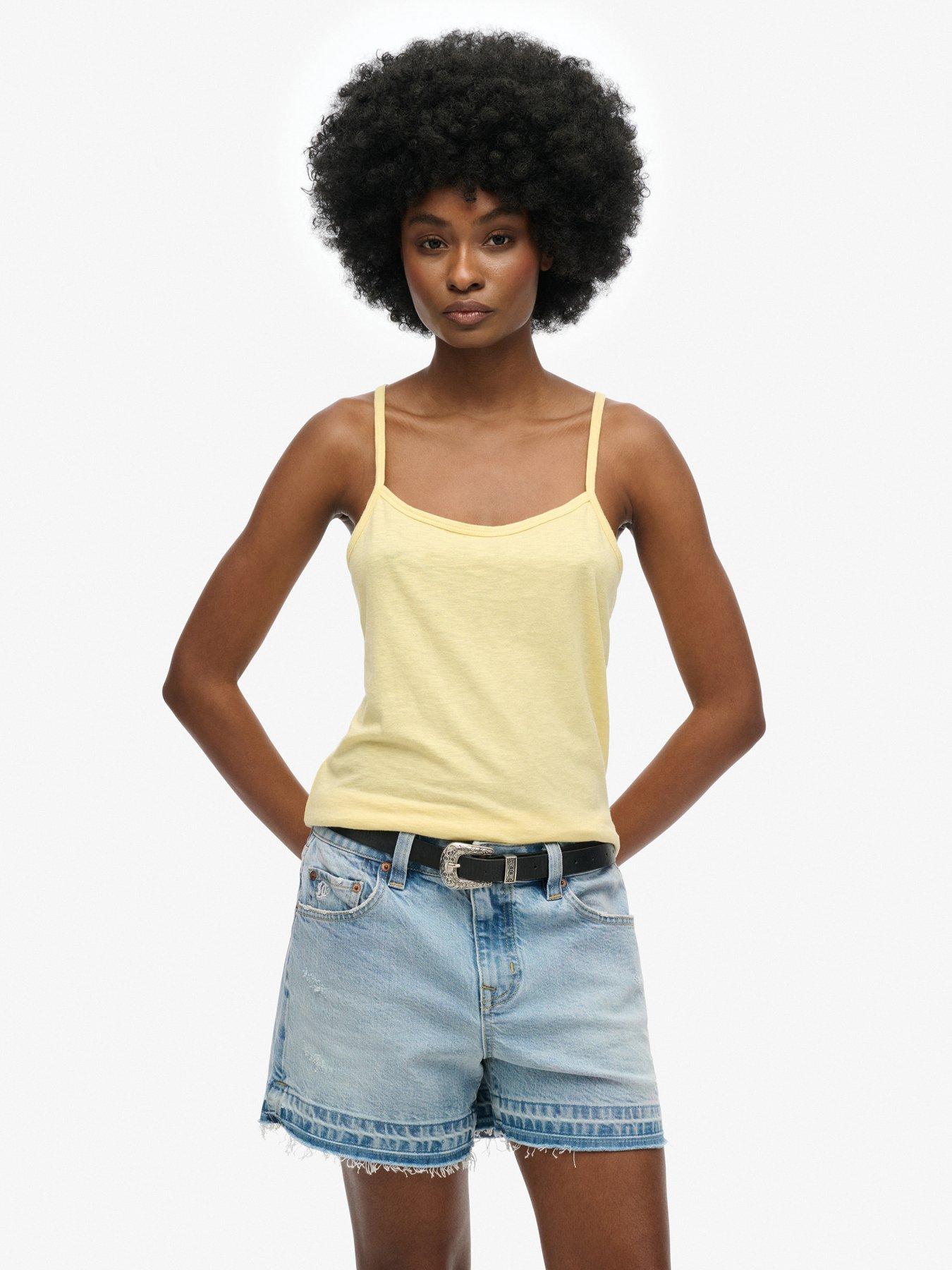 undefined Studios Strappy Vest - Yellow