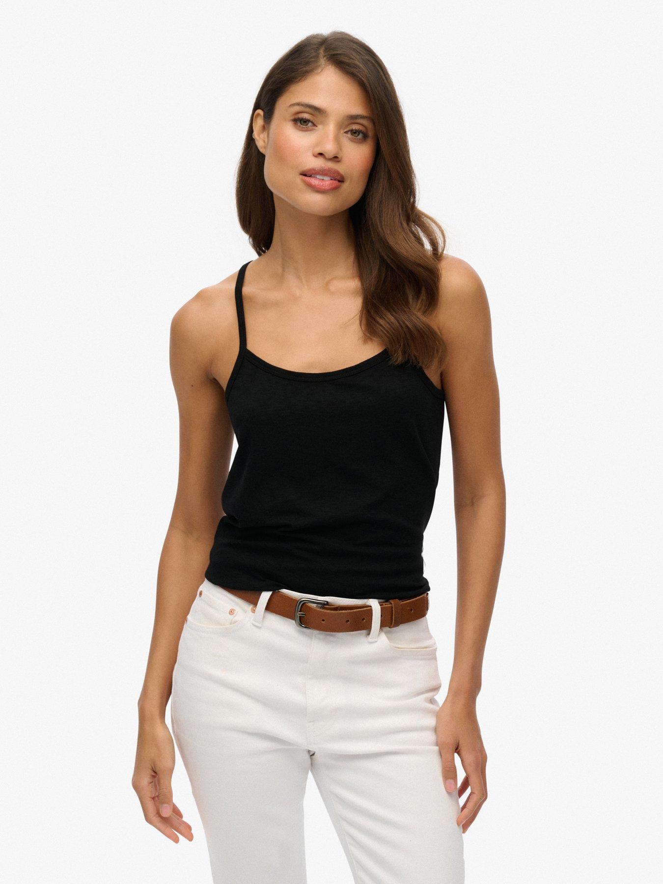 undefined Studios Strappy Vest - Black