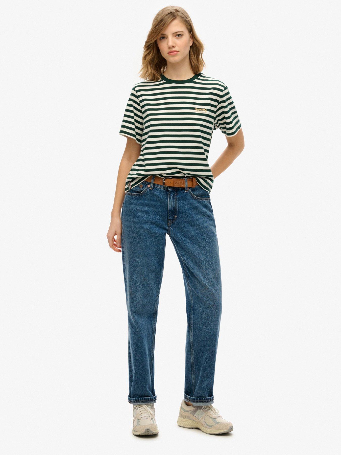 Image 3 of 4 of Superdry Country Club Plain T-Shirt - Green