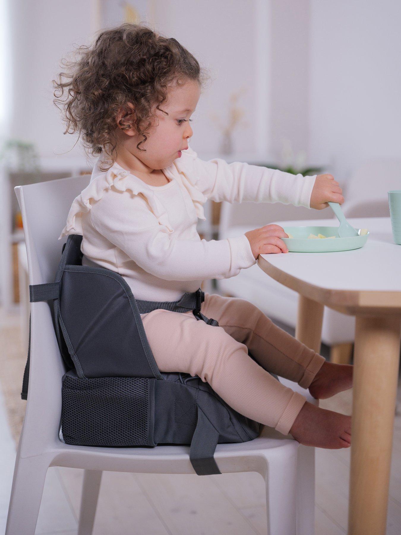 Image 1 of 4 of Baby to Love Travel Up Waterproof Booster Seat - Anthracite