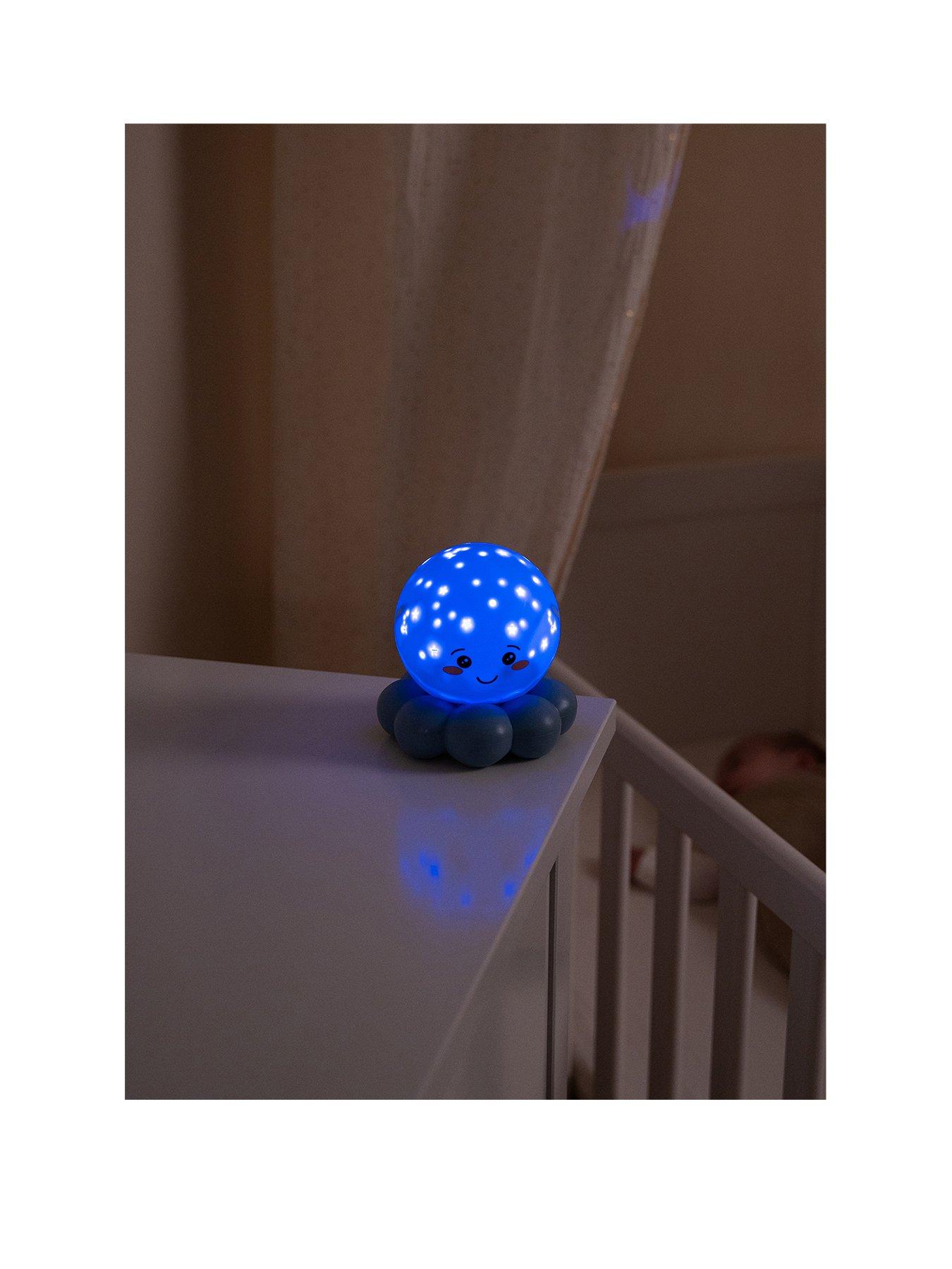 Image 2 of 4 of cloud.b Twinkles To Go Octo - Soft Blue Nightlight Projecter