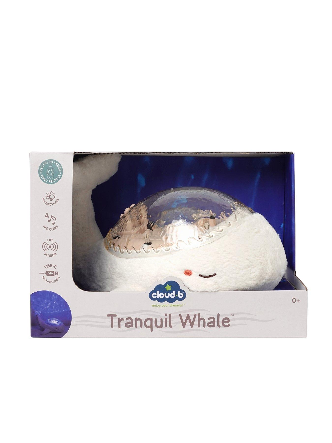 Image 4 of 6 of cloud.b Tranquil Whale - White USB C Rechargeable