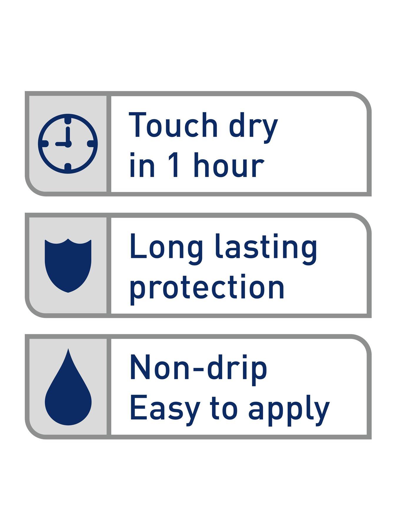 Image 4 of 6 of Dulux Quick Dry Eggshell Pure Brilliant White 750ml