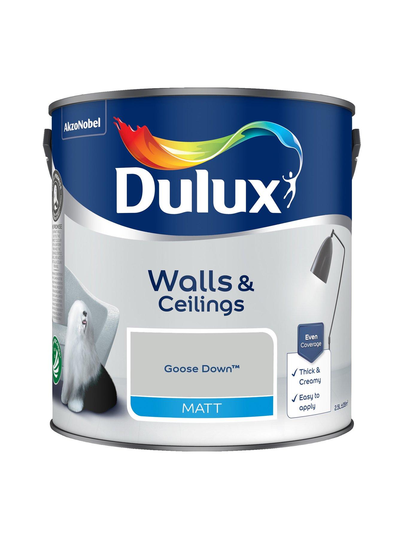 Image 2 of 6 of Dulux Matt Goose Down 2.5l