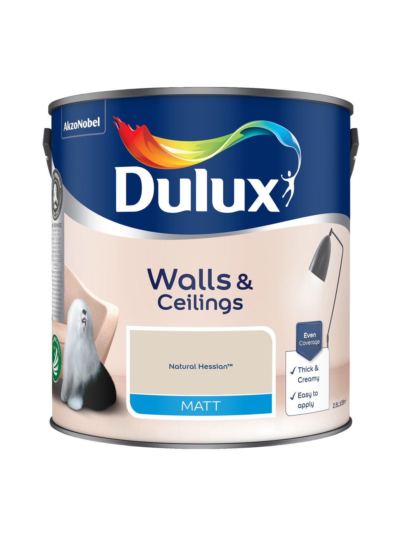 Image 2 of 6 of Dulux Matt Natural Hessian 2.5l