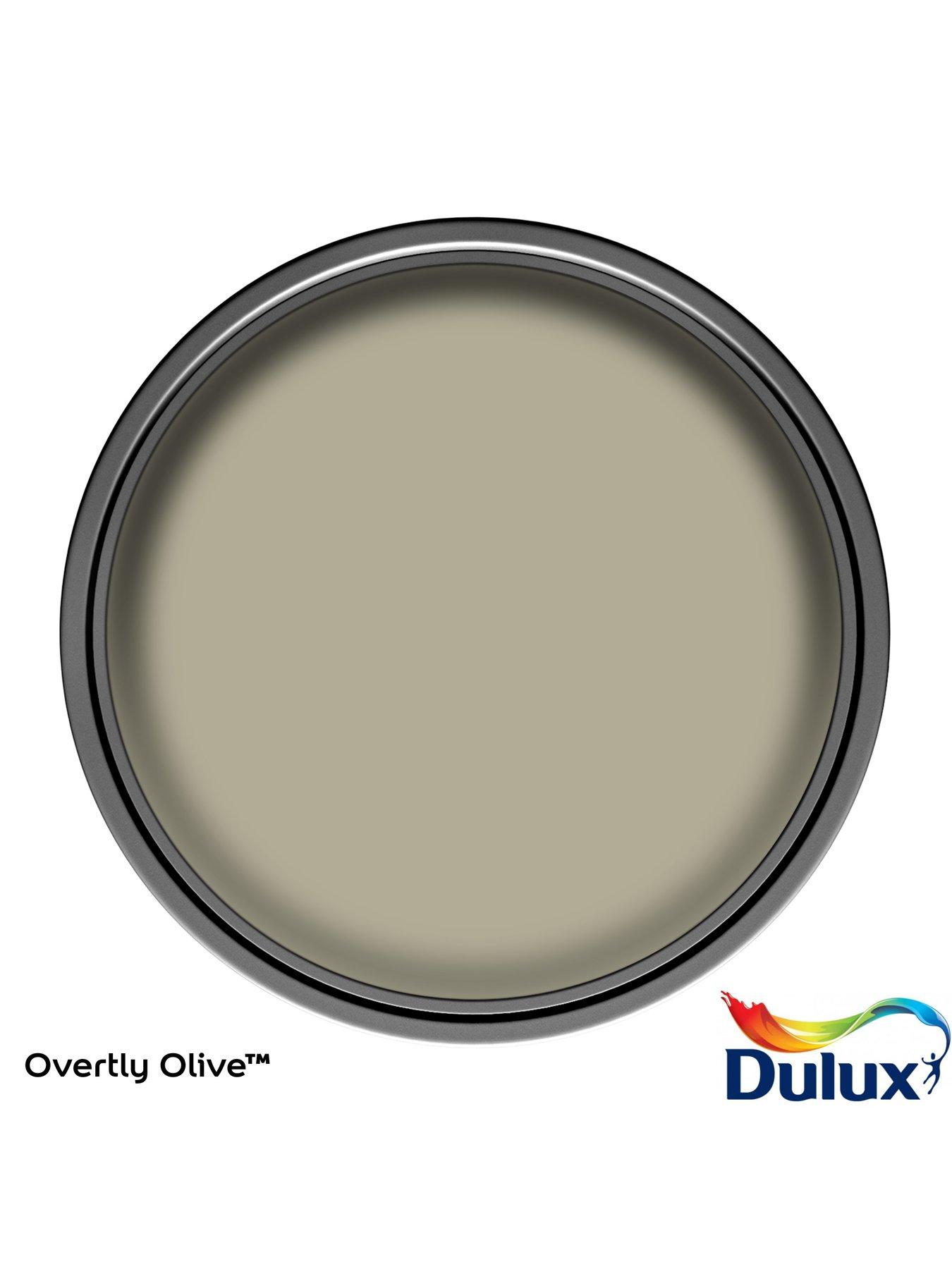 Image 4 of 7 of Dulux Matt Overtly Olive 2.5l