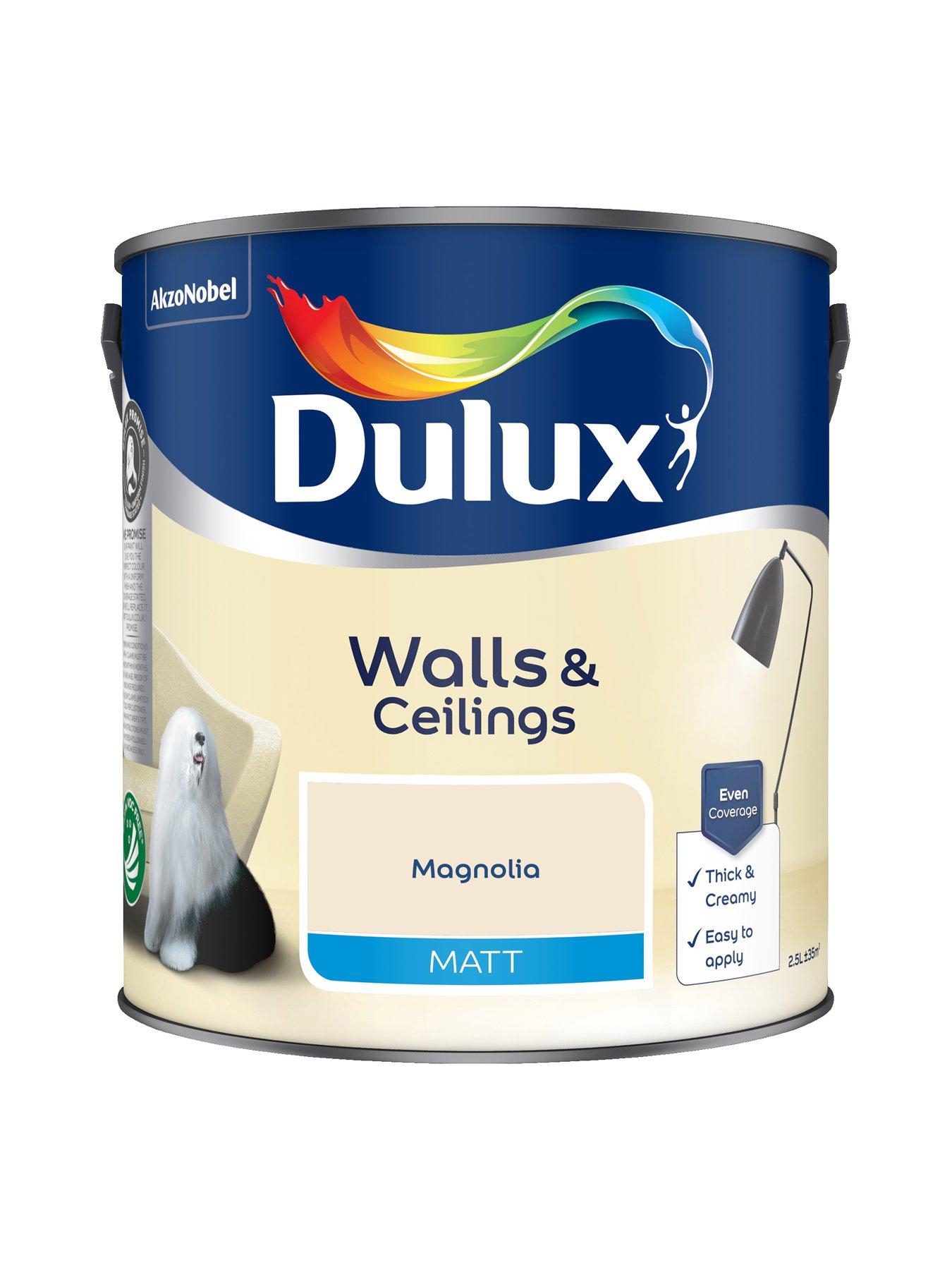 Image 2 of 6 of Dulux Matt Magnolia 2.5l