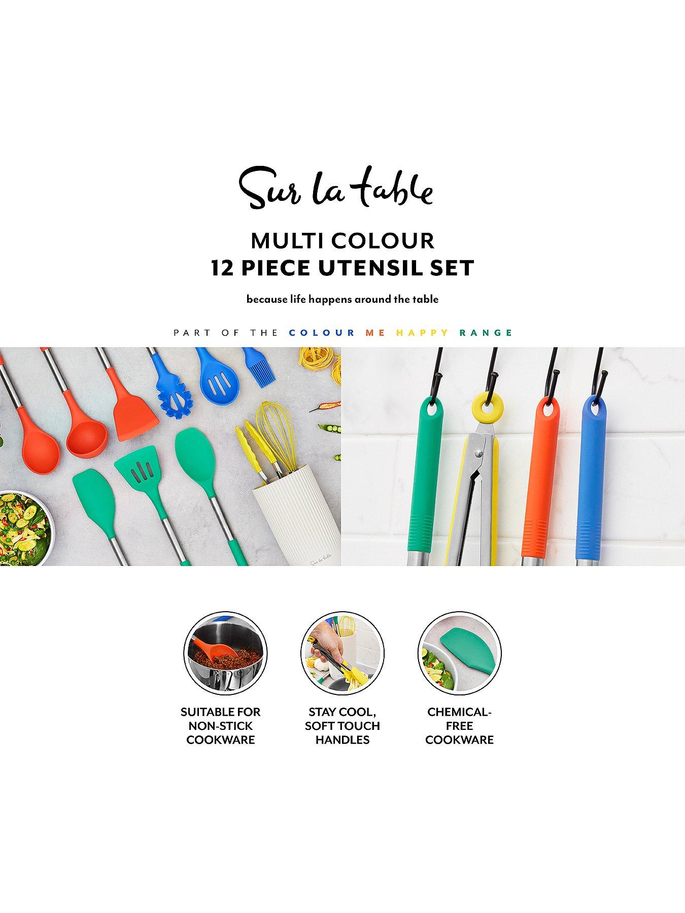Image 2 of 6 of Sur La Table 12 Piece Utensils With Stand