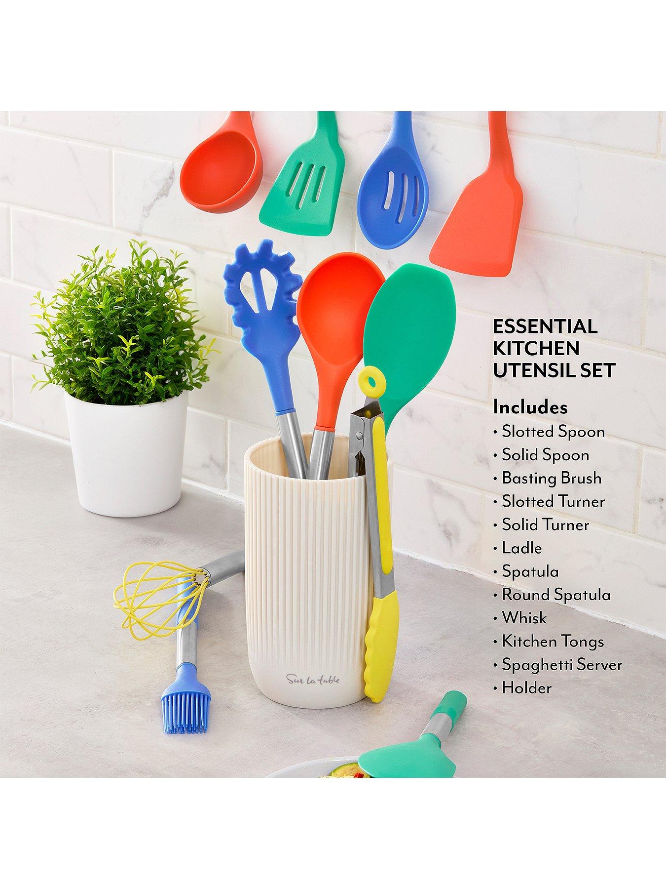 Image 3 of 6 of Sur La Table 12 Piece Utensils With Stand