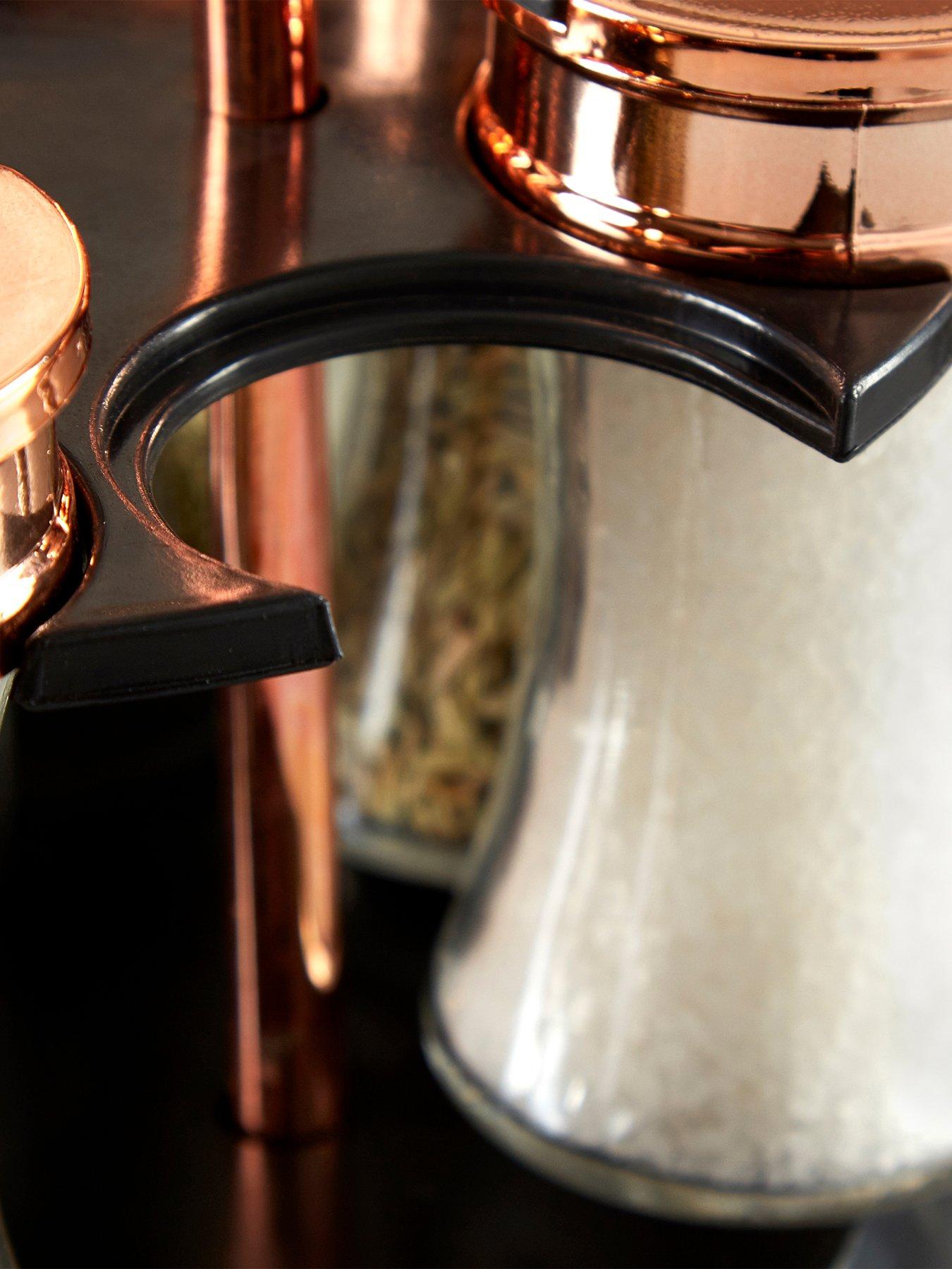 Tower Rose Gold Rotating Spice Rack | Very