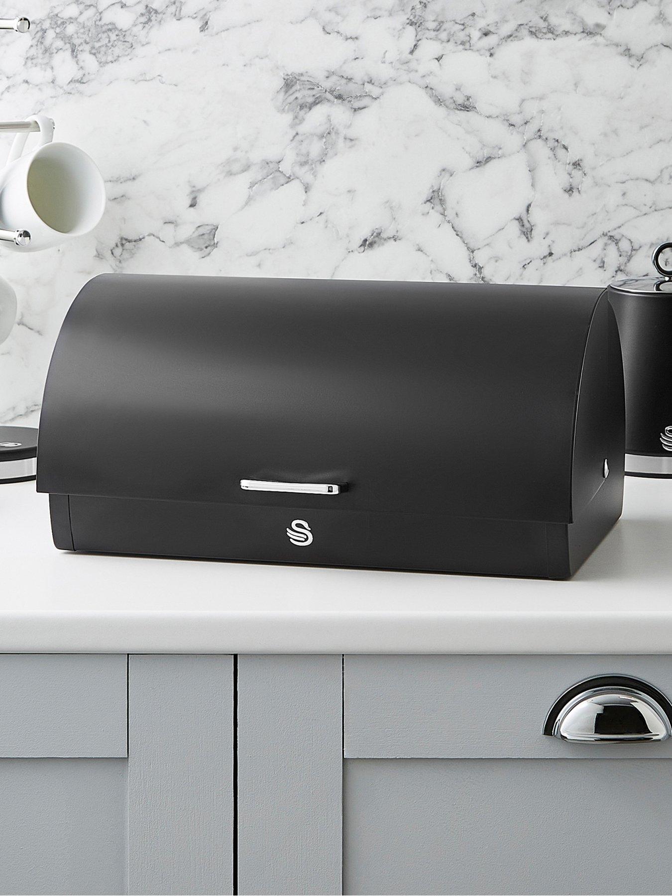 undefined Serenity Bread Bin, Black