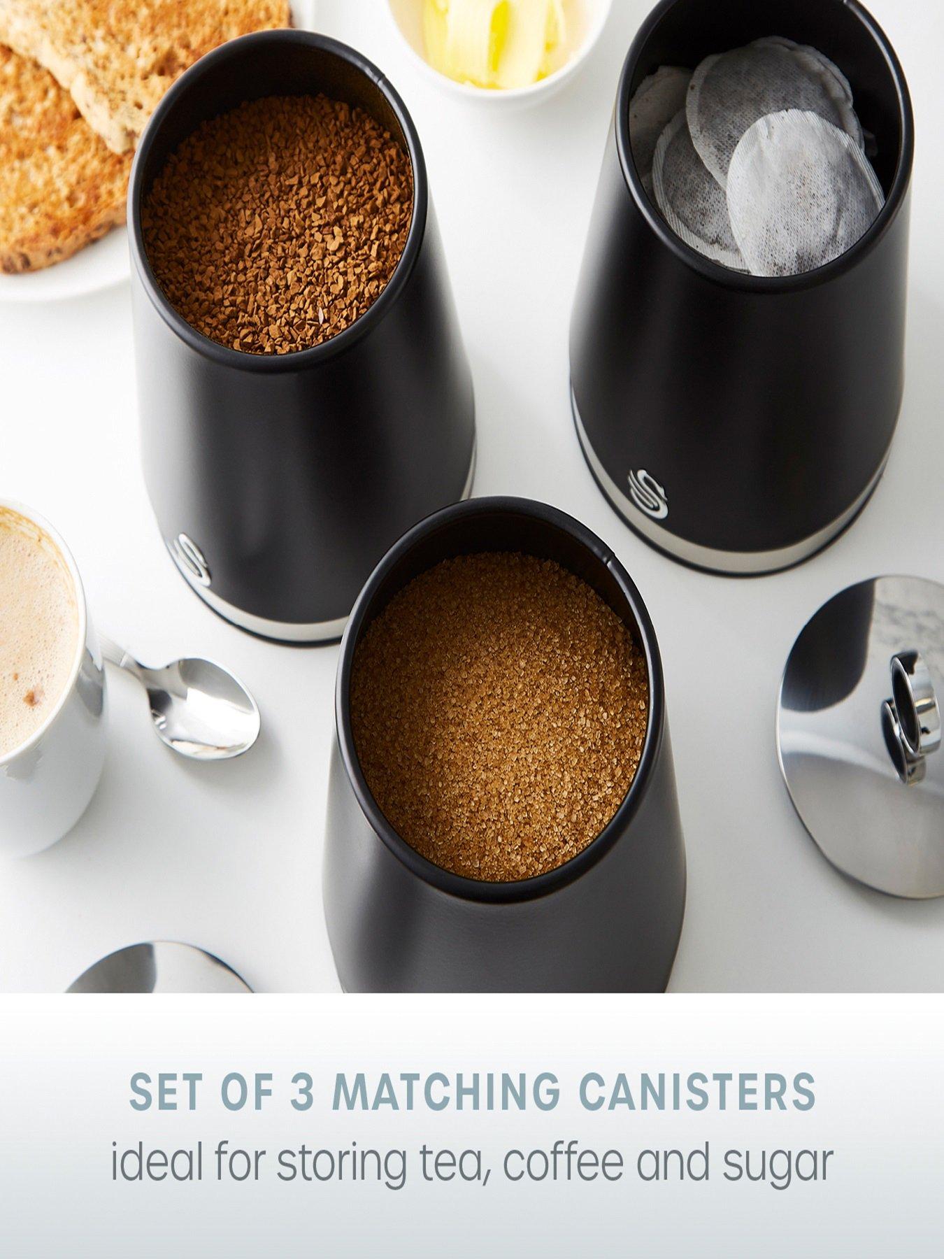 Image 2 of 6 of Swan Serenity Set Of 3 Canisters
