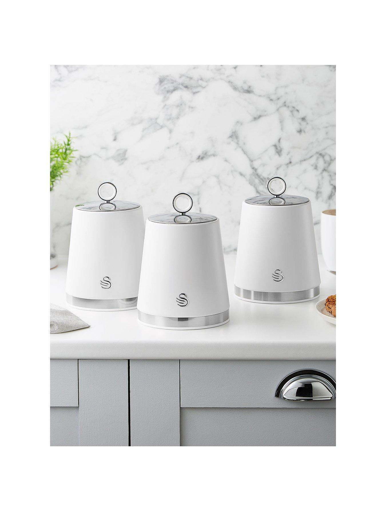 Swan Serenity Set Of 3 Canisters