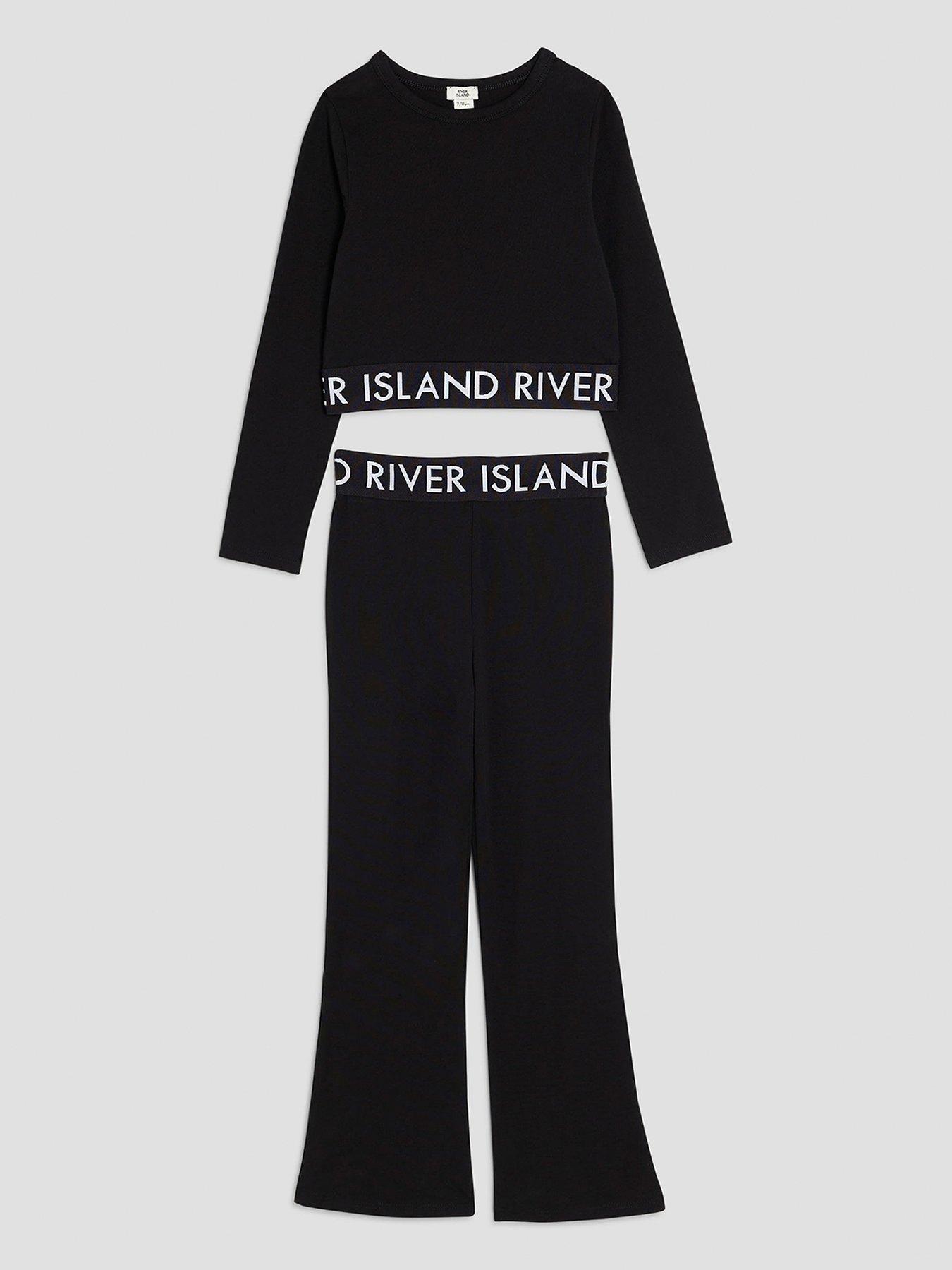 undefined Older Girls Kickflare Set - Black
