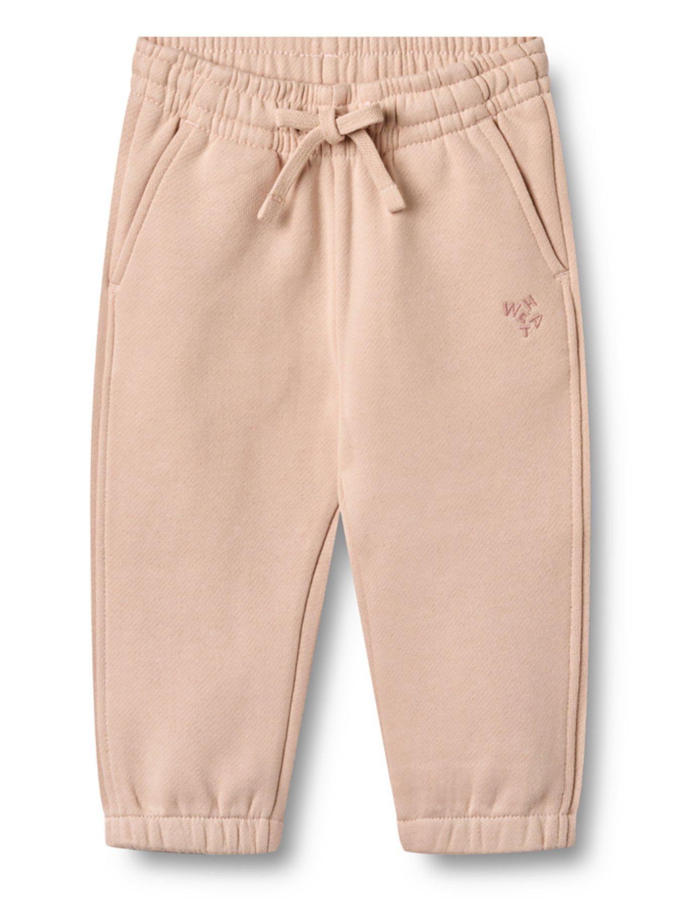 Wheat Baby Girls Cruz Sweatpants - Pink