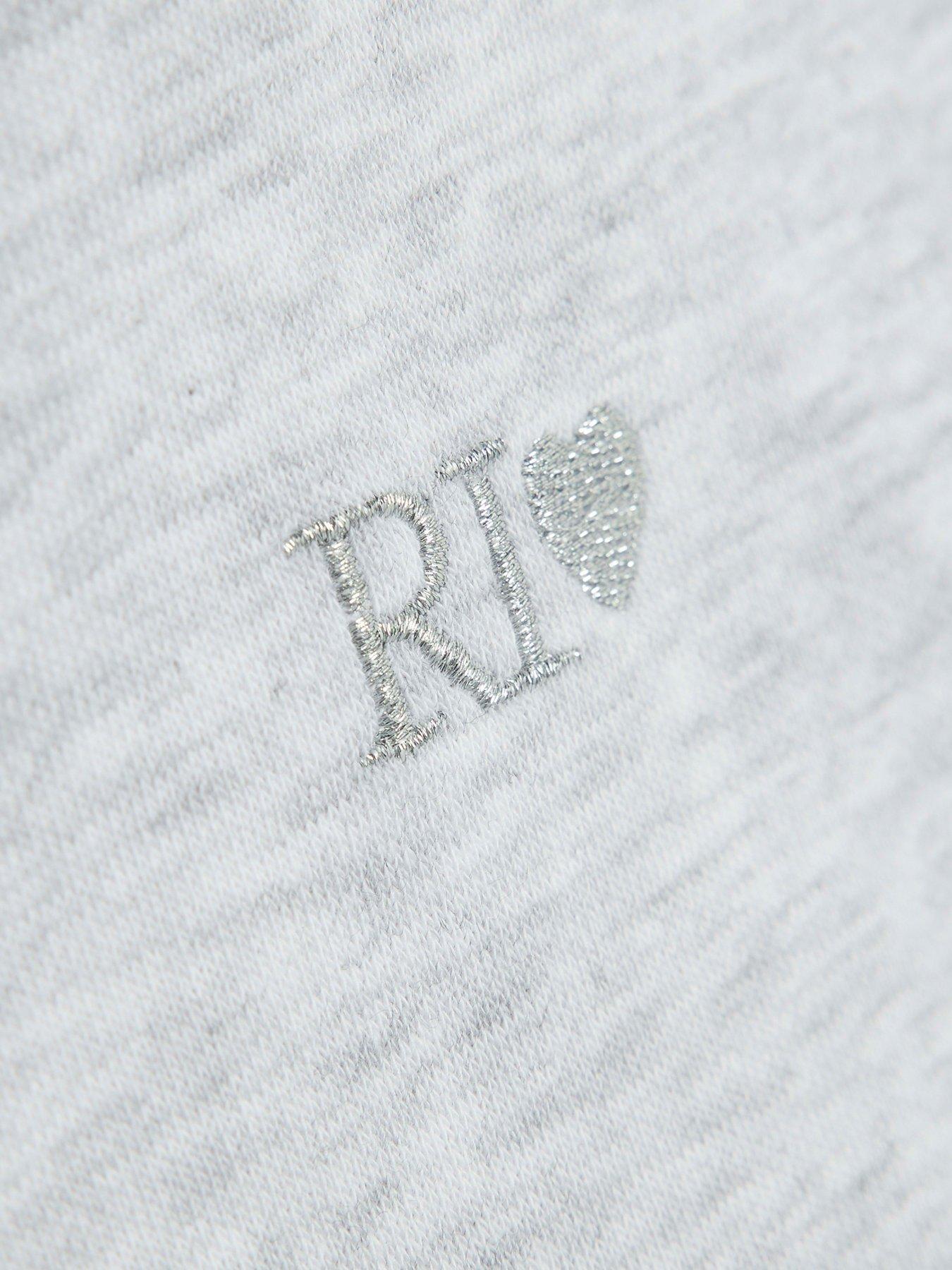 Image 3 of 4 of River Island Older Girls Hooded Sweat Set - Grey