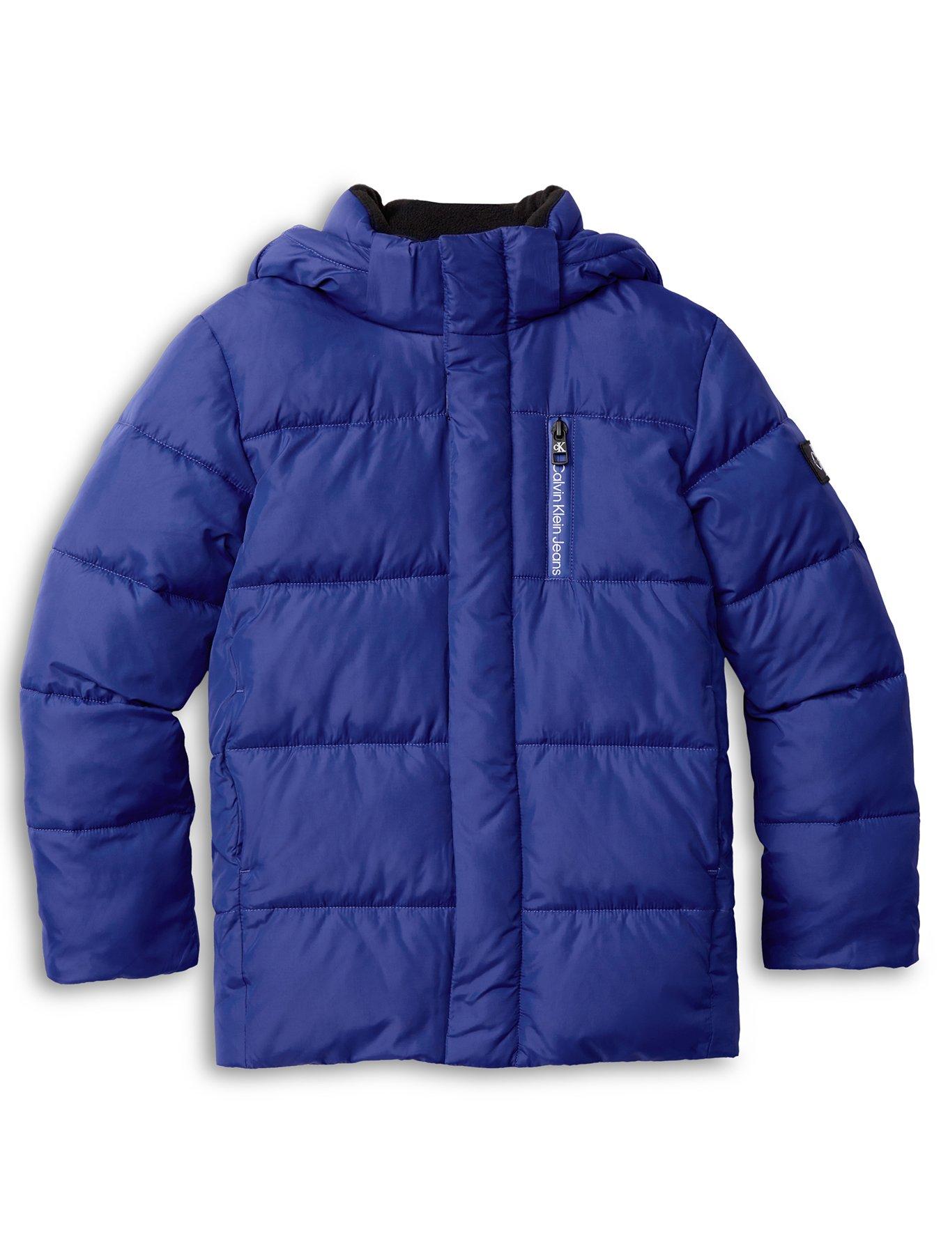 Calvin Klein Jeans Boys Essential Padded Jacket - Bold Blue