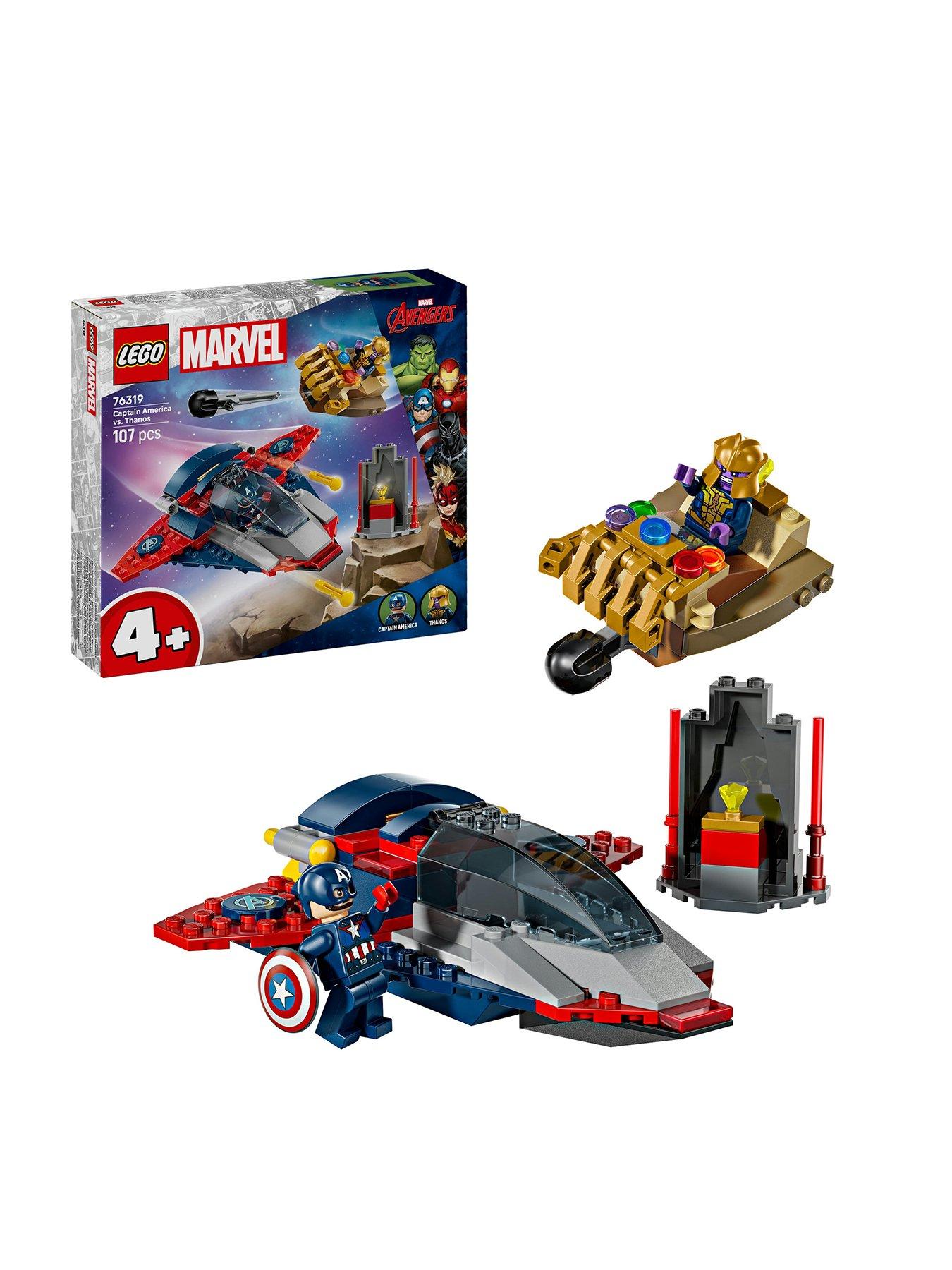 Lego Marvel Captain America Vs. Thanos Set 76319