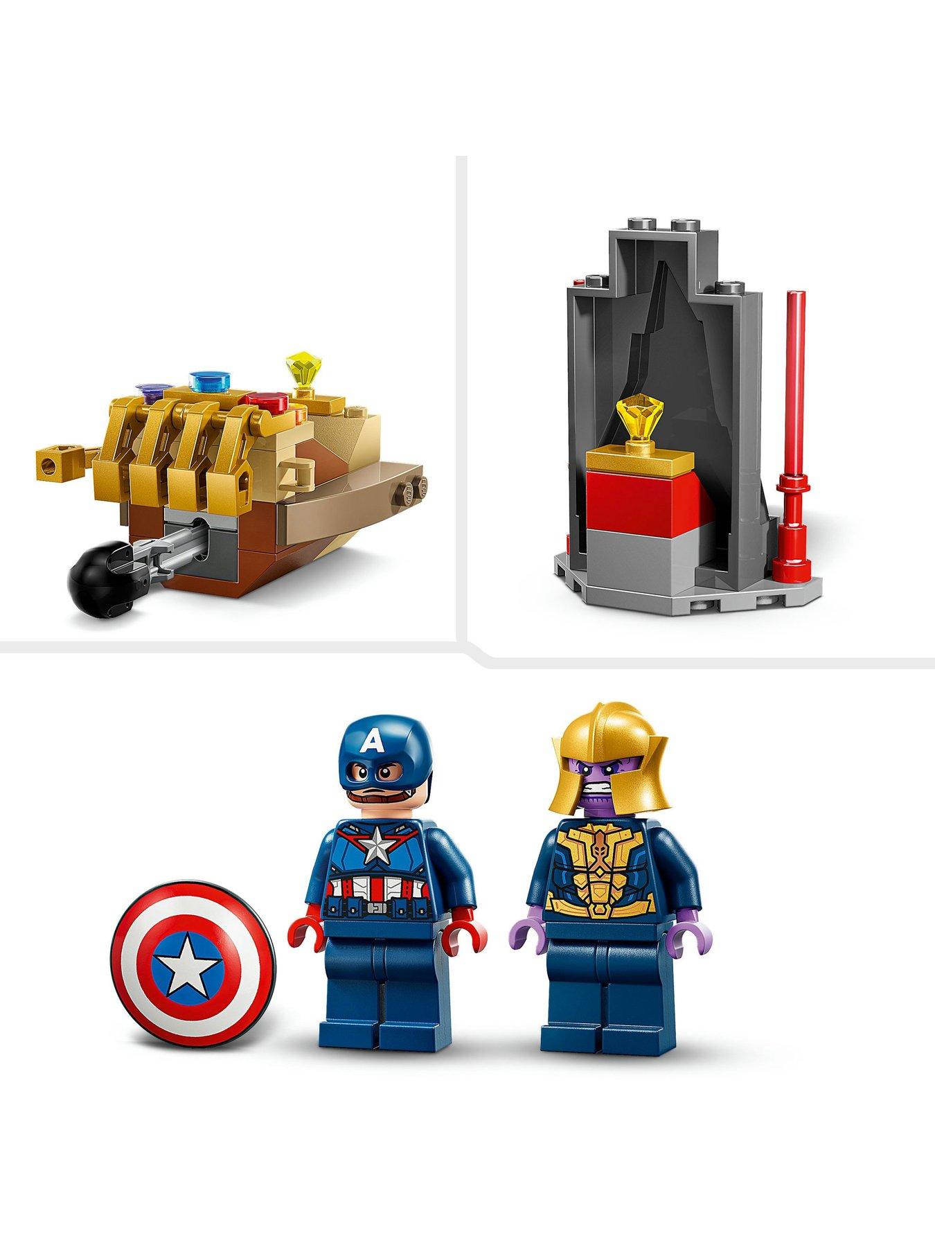 LEGO Marvel Captain America Thanos Set 76319 Very