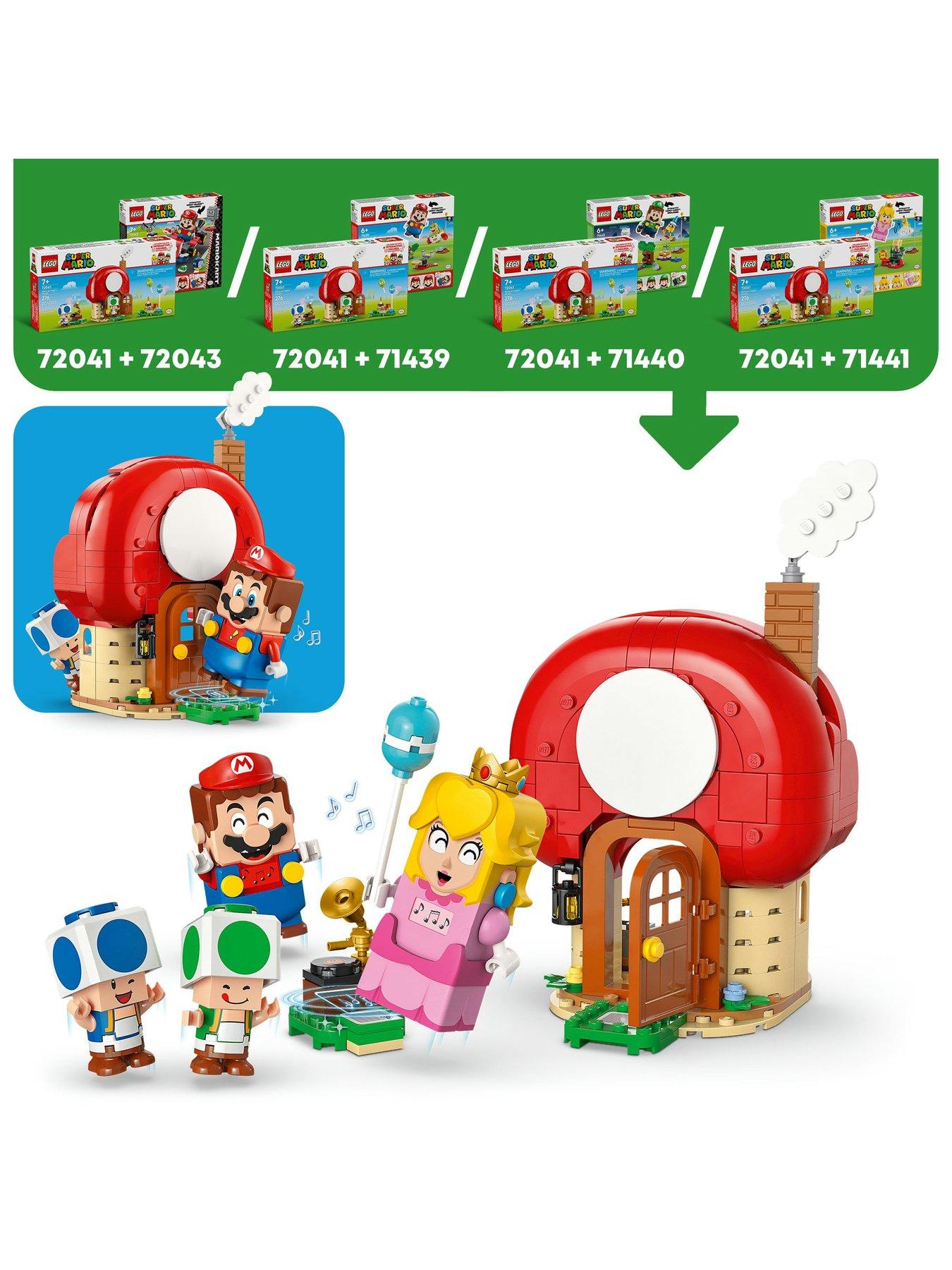 Image 3 of 8 of LEGO Super Mario Party at Toad&rsquo;s House Toy for Boys, Girls and Any Fans 72041