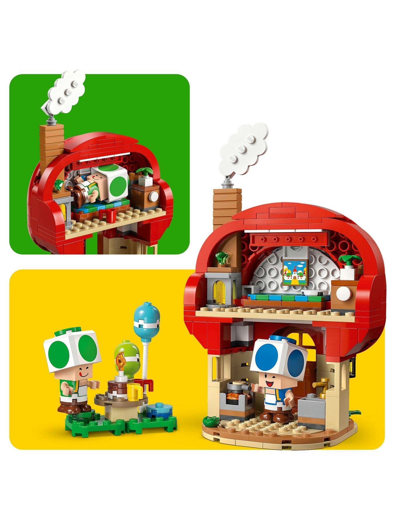 Image 4 of 8 of LEGO Super Mario Party at Toad&rsquo;s House Toy for Boys, Girls and Any Fans 72041