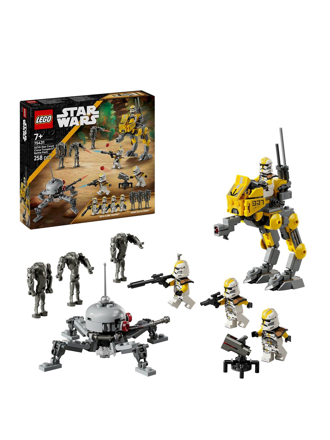 undefined 327th Star Corps Clone Troopers Battle Pack 75431