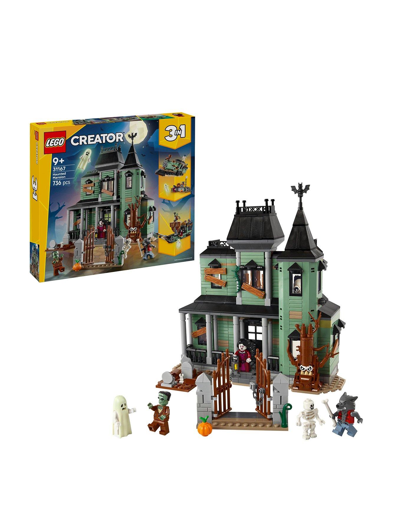 Lego Creator 3In1 Haunted Mansion Building Toy 31167