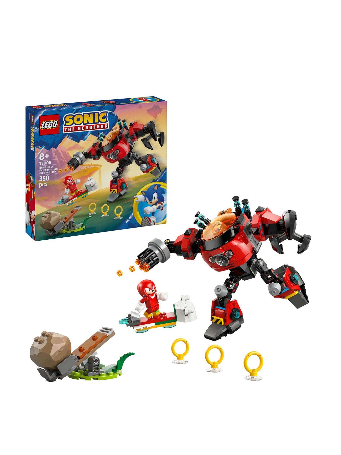 undefined Knuckles vs. Dr. Eggman Egg Crusher Mech 77005