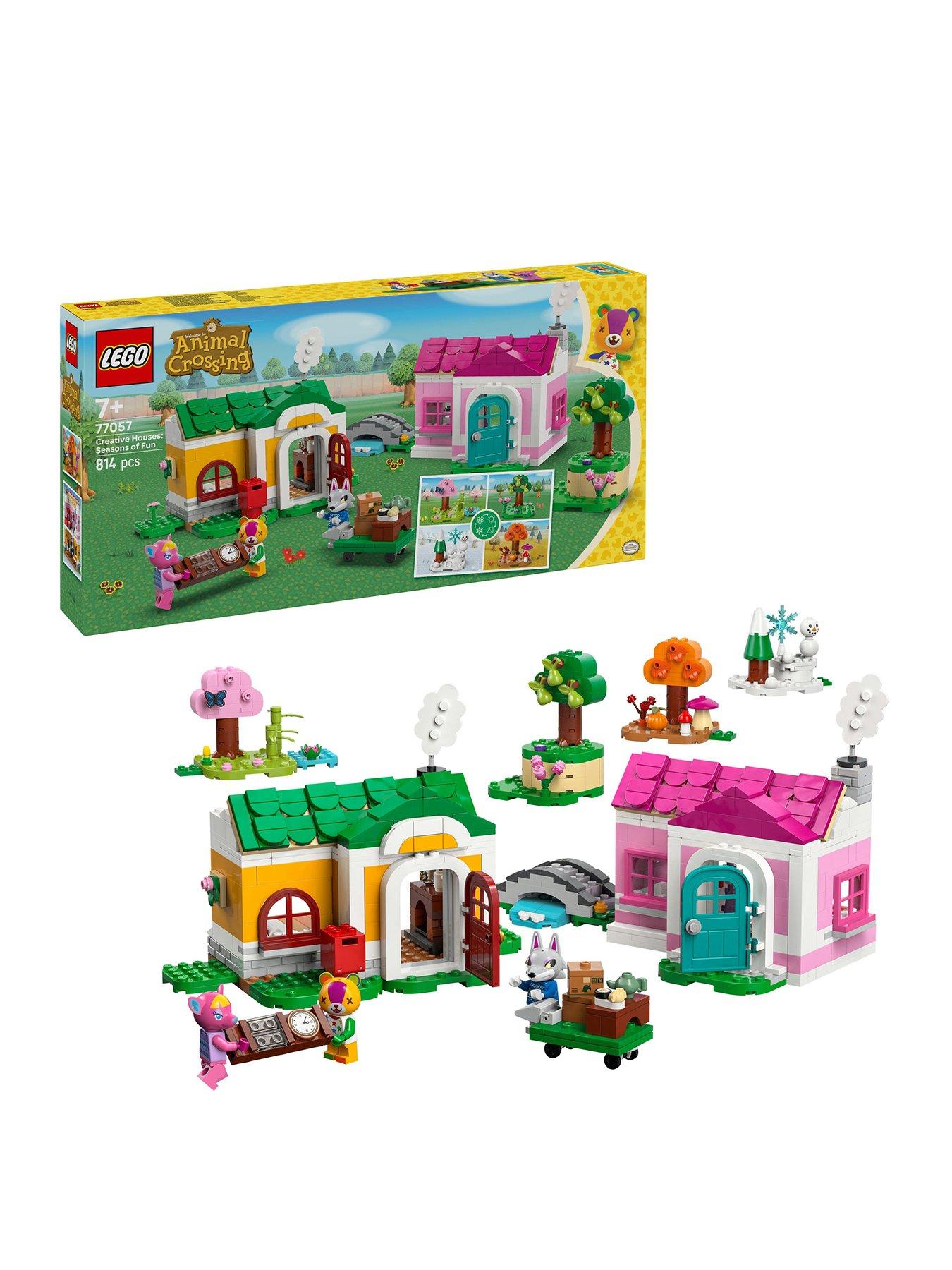 Image 1 of 8 of LEGO Animal Crossing Creative Houses: Seasons of Fun Building Set 77057