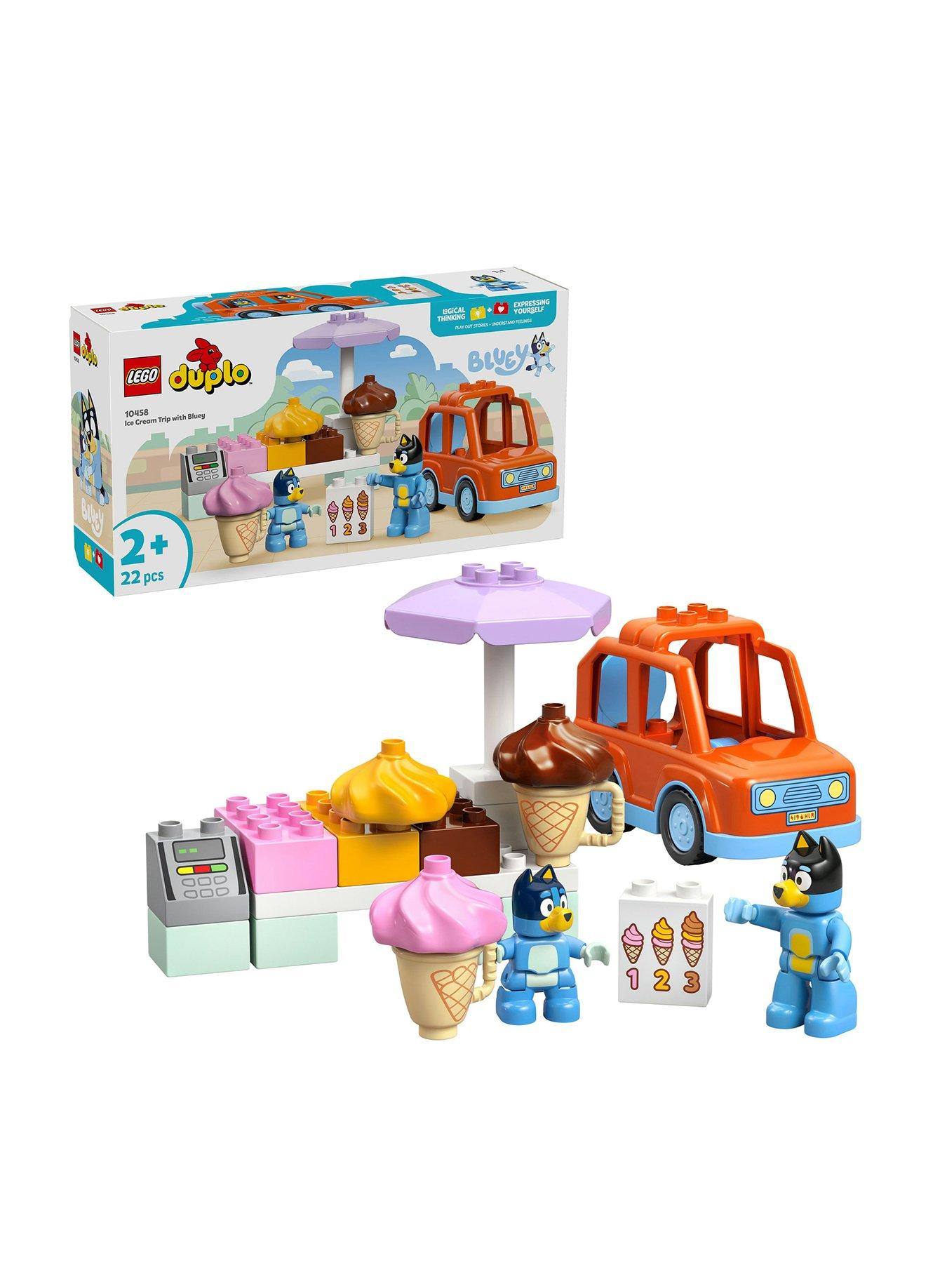 LEGO Duplo Bluey Ice Cream Trip with Bluey Toy 10458
