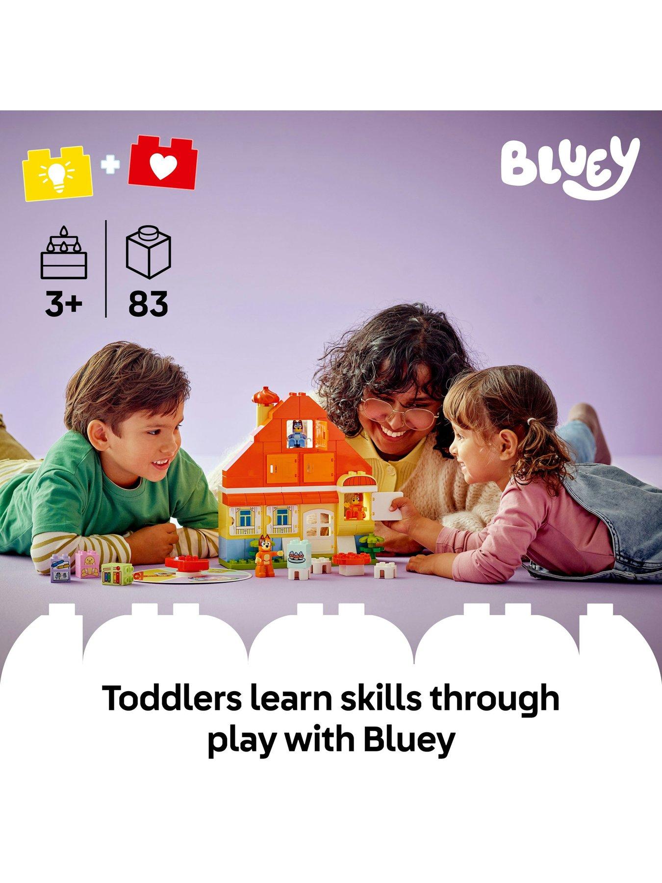 Image 2 of 8 of LEGO Duplo Bluey: Bluey&rsquo;s Family House with Memory Game 10459