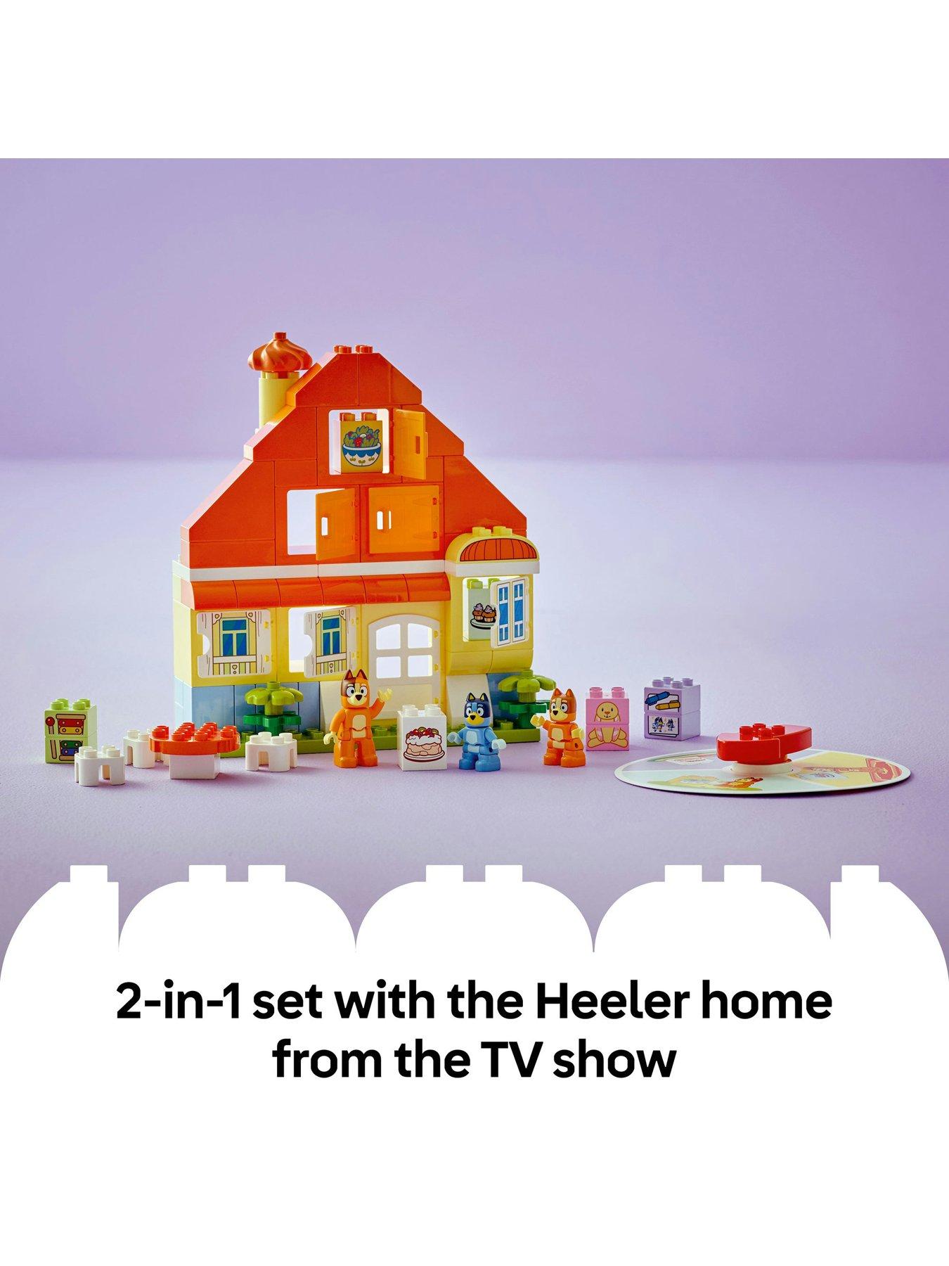 Image 4 of 8 of LEGO Duplo Bluey: Bluey&rsquo;s Family House with Memory Game 10459