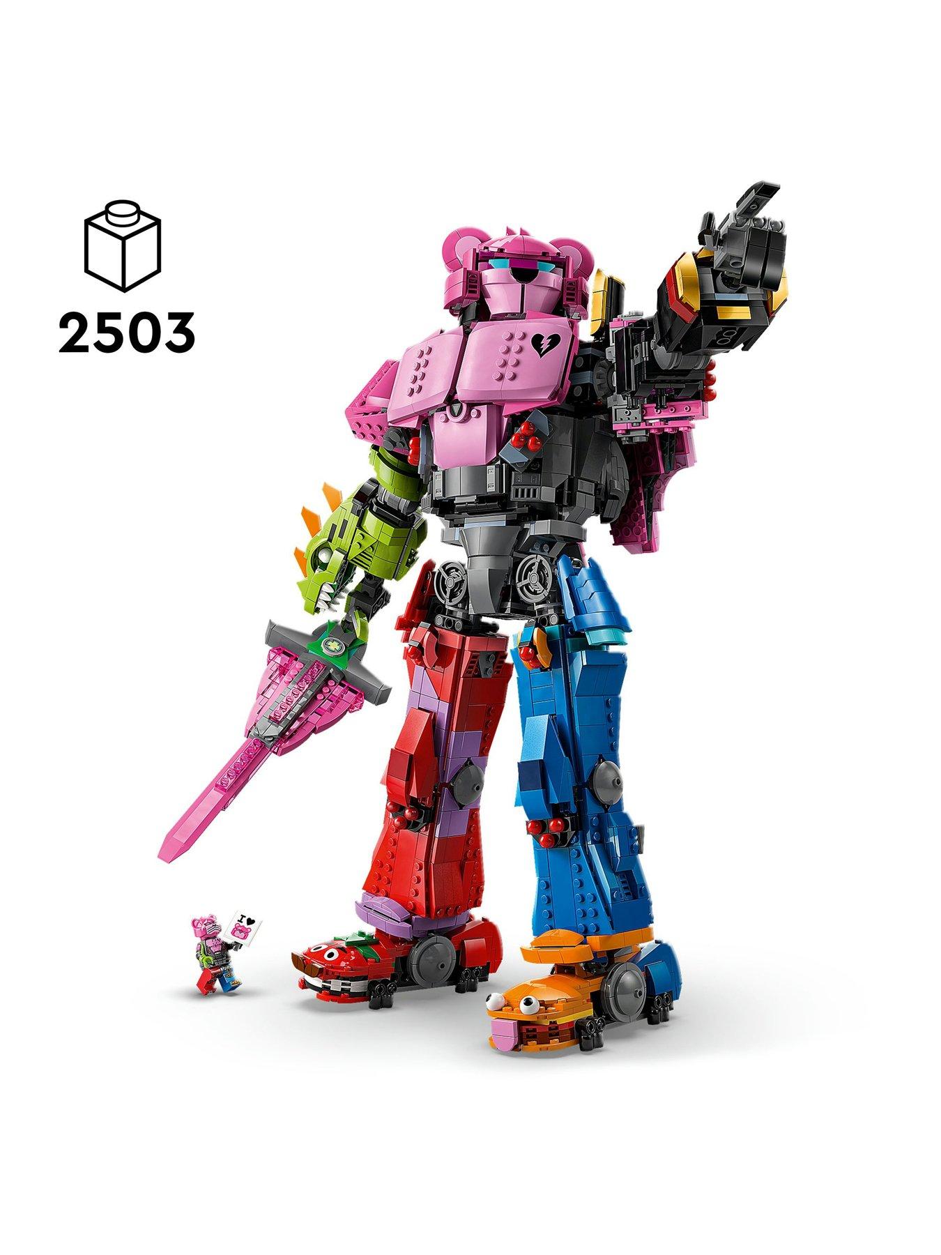 Image 2 of 7 of LEGO Fortnite Mecha Team Leader Model Kit for Adults 77078