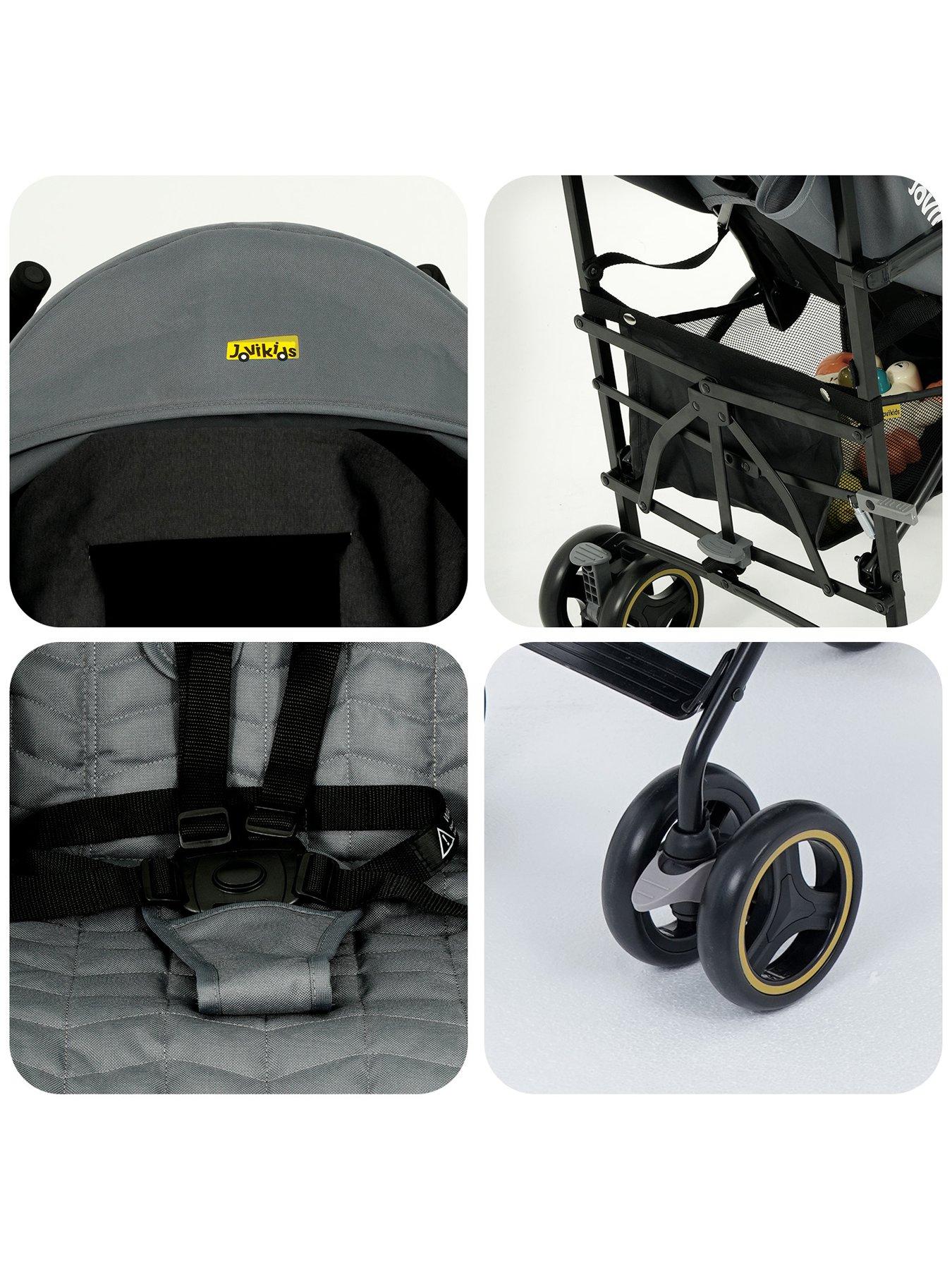 Image 2 of 7 of Jovikids Ezra Stroller - Quiet Shade