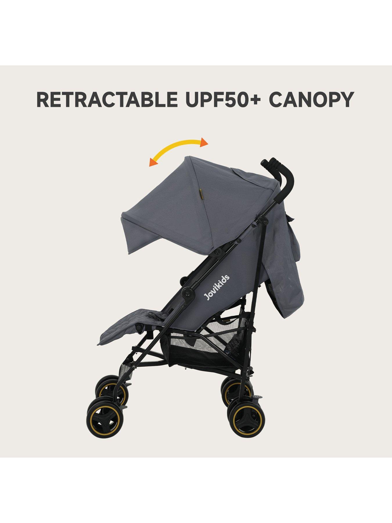 Image 3 of 7 of Jovikids Ezra Stroller - Quiet Shade