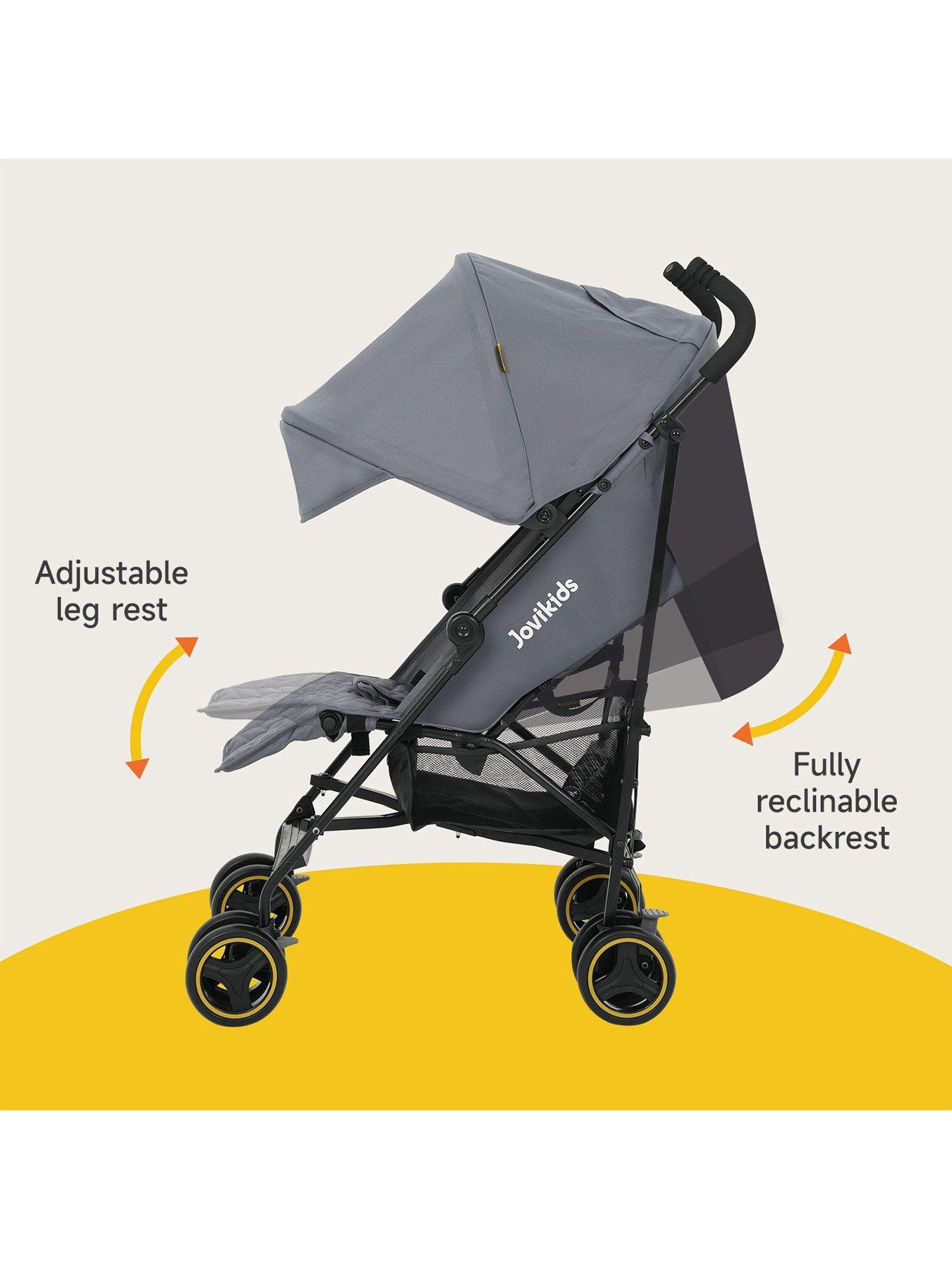 Image 4 of 7 of Jovikids Ezra Stroller - Quiet Shade