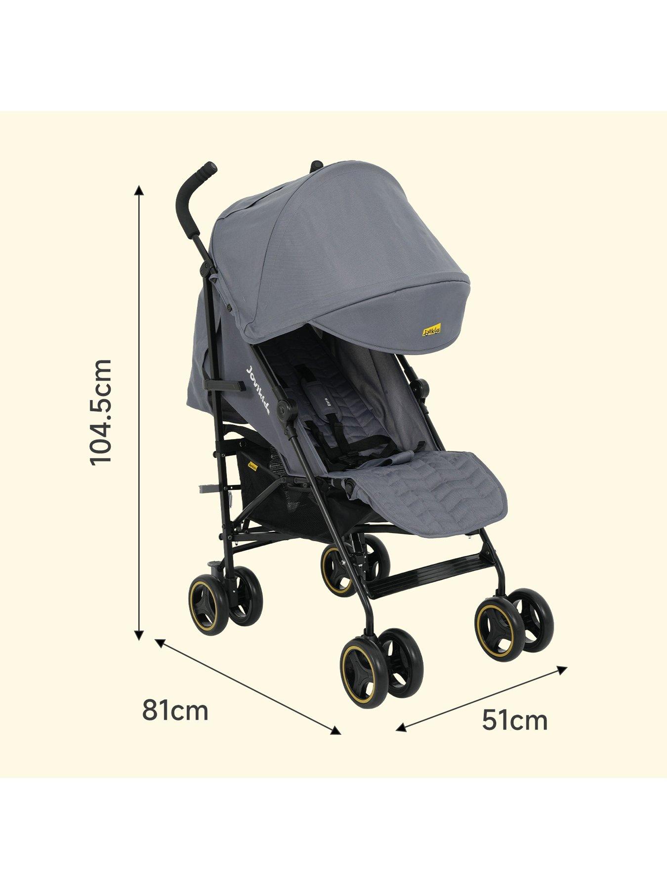 Image 6 of 7 of Jovikids Ezra Stroller - Quiet Shade